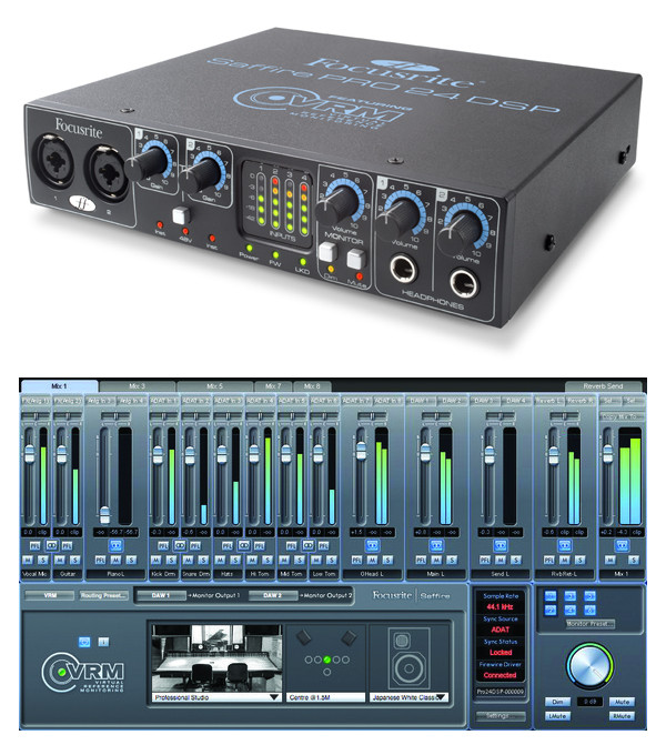 VDS Interface audio Focusrite Firewire Pro24 DSP