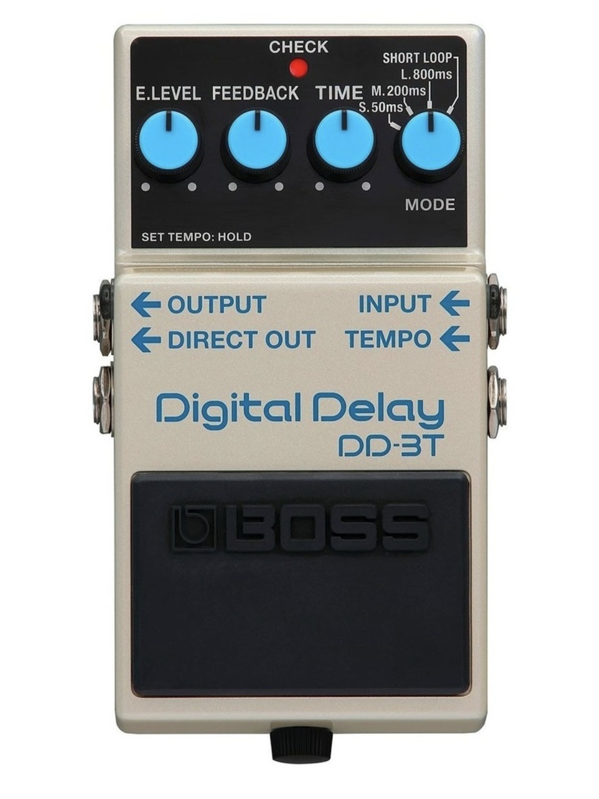 Pédale Boss DD-3T Digital Delay, tap tempo, très bon état