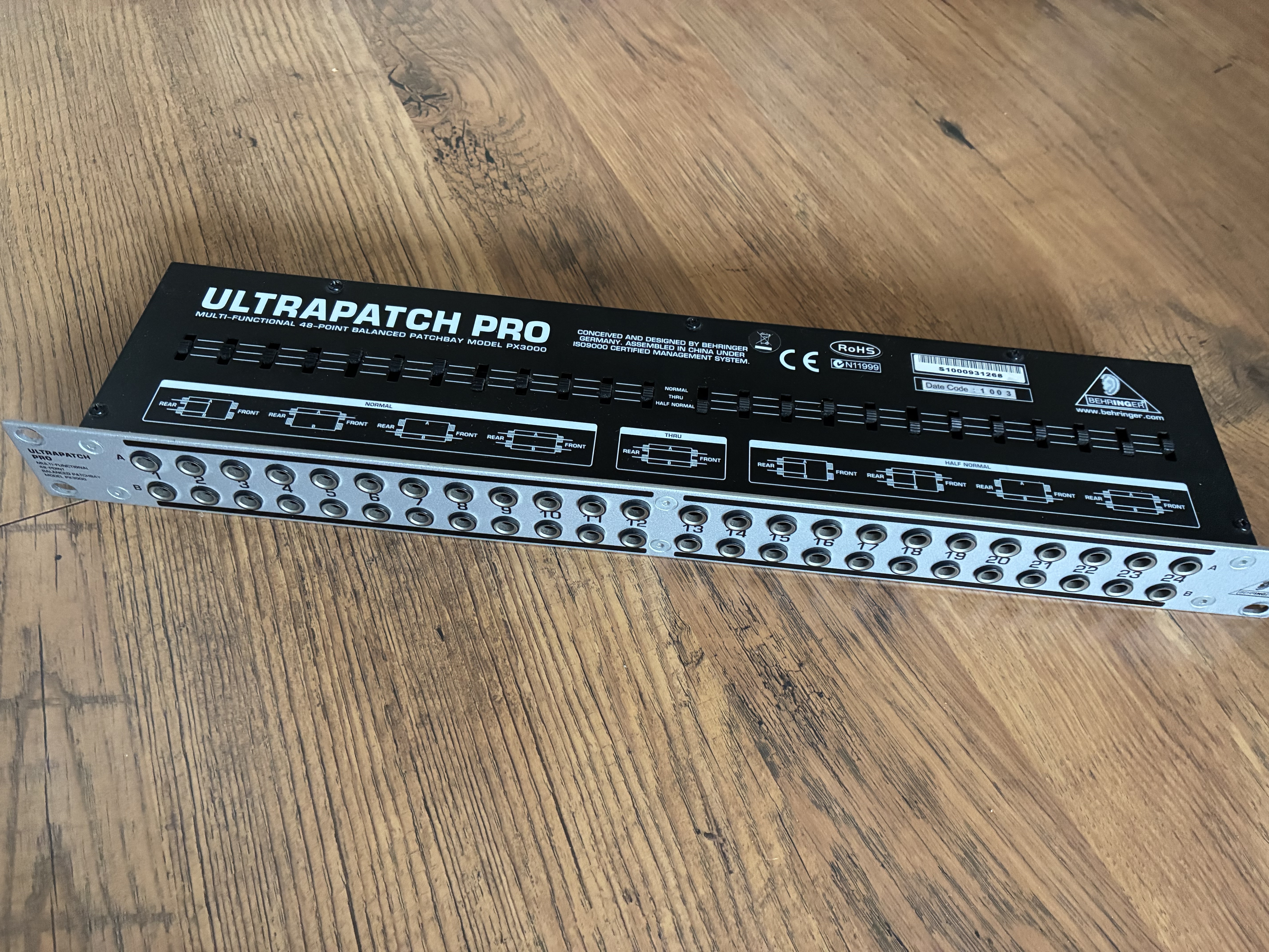 Behringer ultrapatch pro px3000