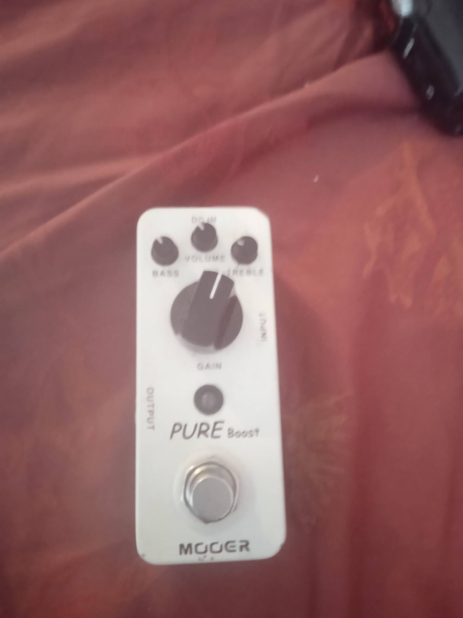 Vend pédale mooer pure boost