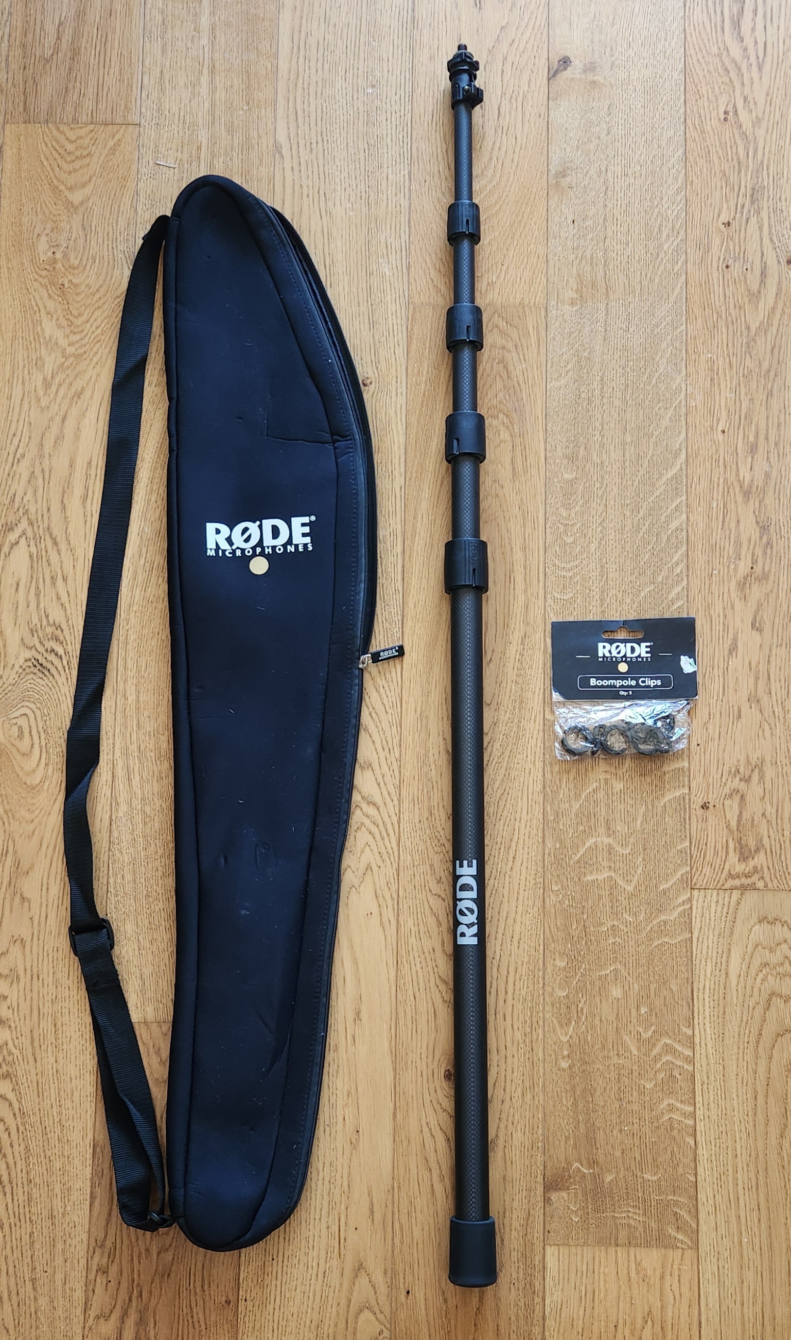 Perche carbone RØDE Boompole Pro 3 m + housse et clips
