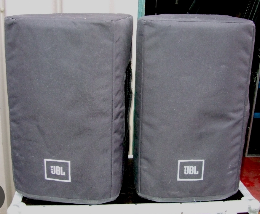 Paire de JBL PRX612M + Housses