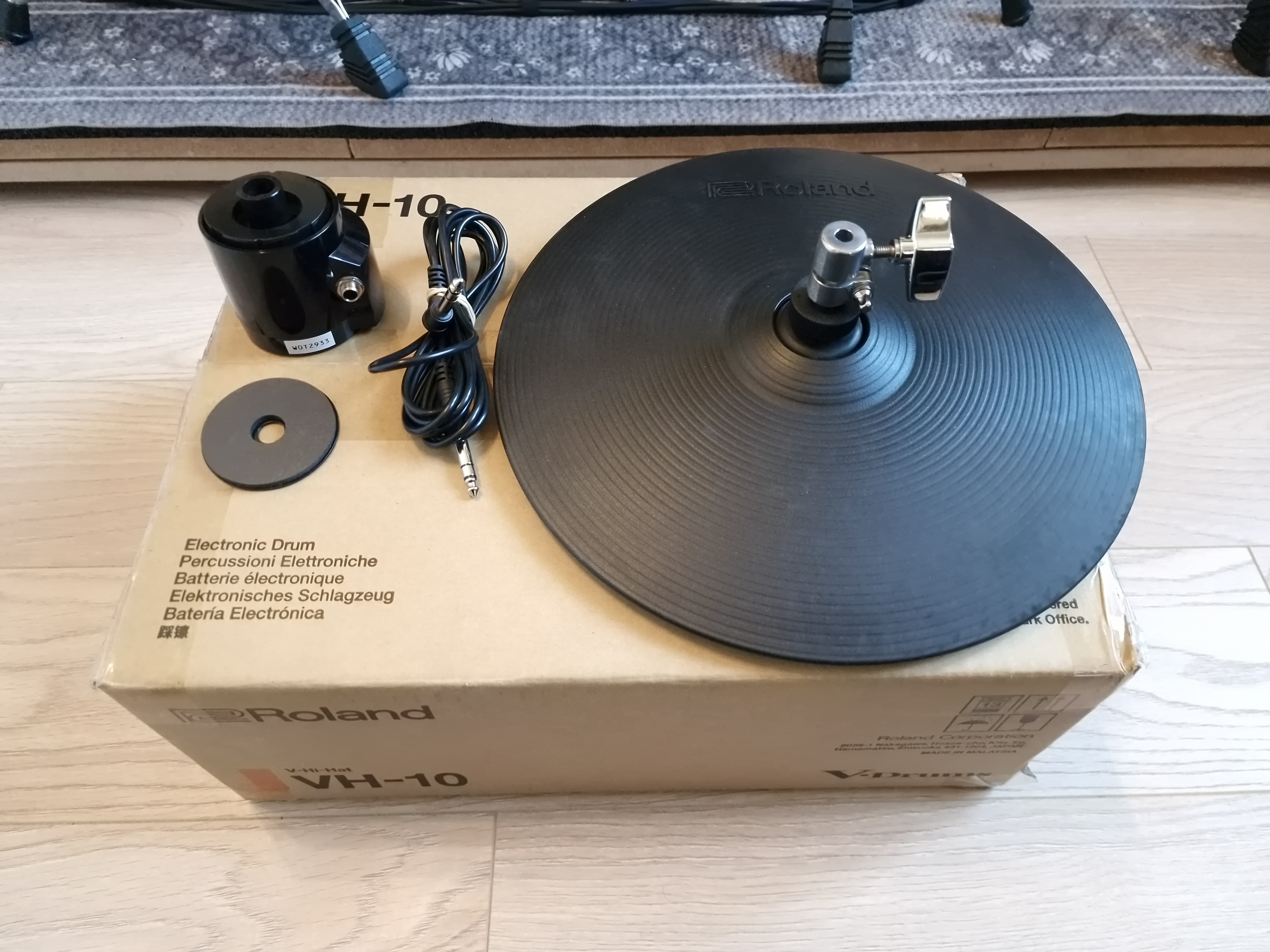 Vends Roland V-Drums VH-10 (utilisé 1j)