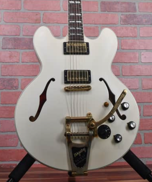 Gibson Custom Shop Limited Run ES-345 VOS 1959 Varitone Stereo Alpine White VOS HB048M 2010 w/OHSC