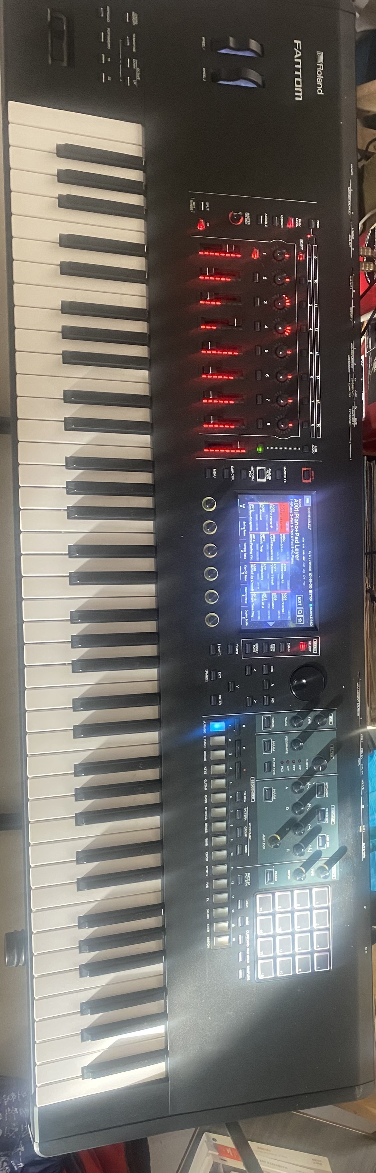 Roland fantom 7 mise à jour EX