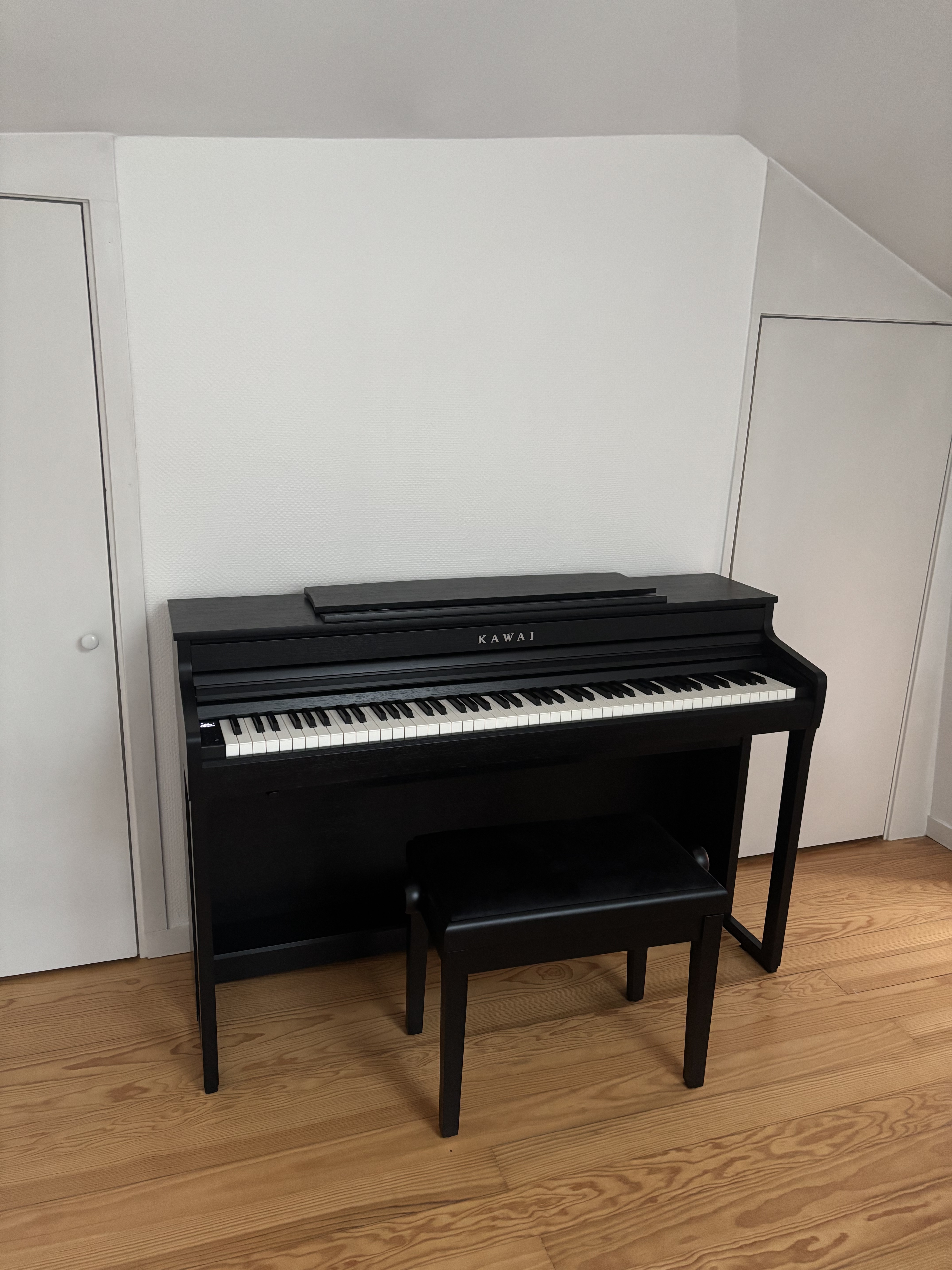 Kawai CA401 noir – presque neuf (oct. 2025), très peu joué