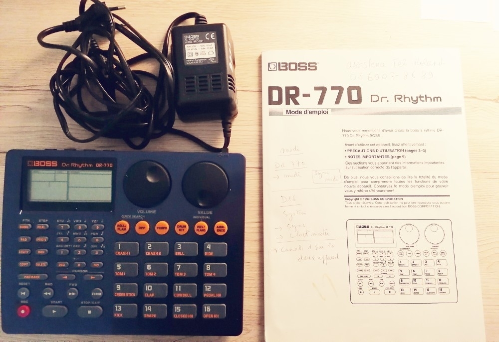 Boite à rythme DR 770 Dr rythme Très bon état