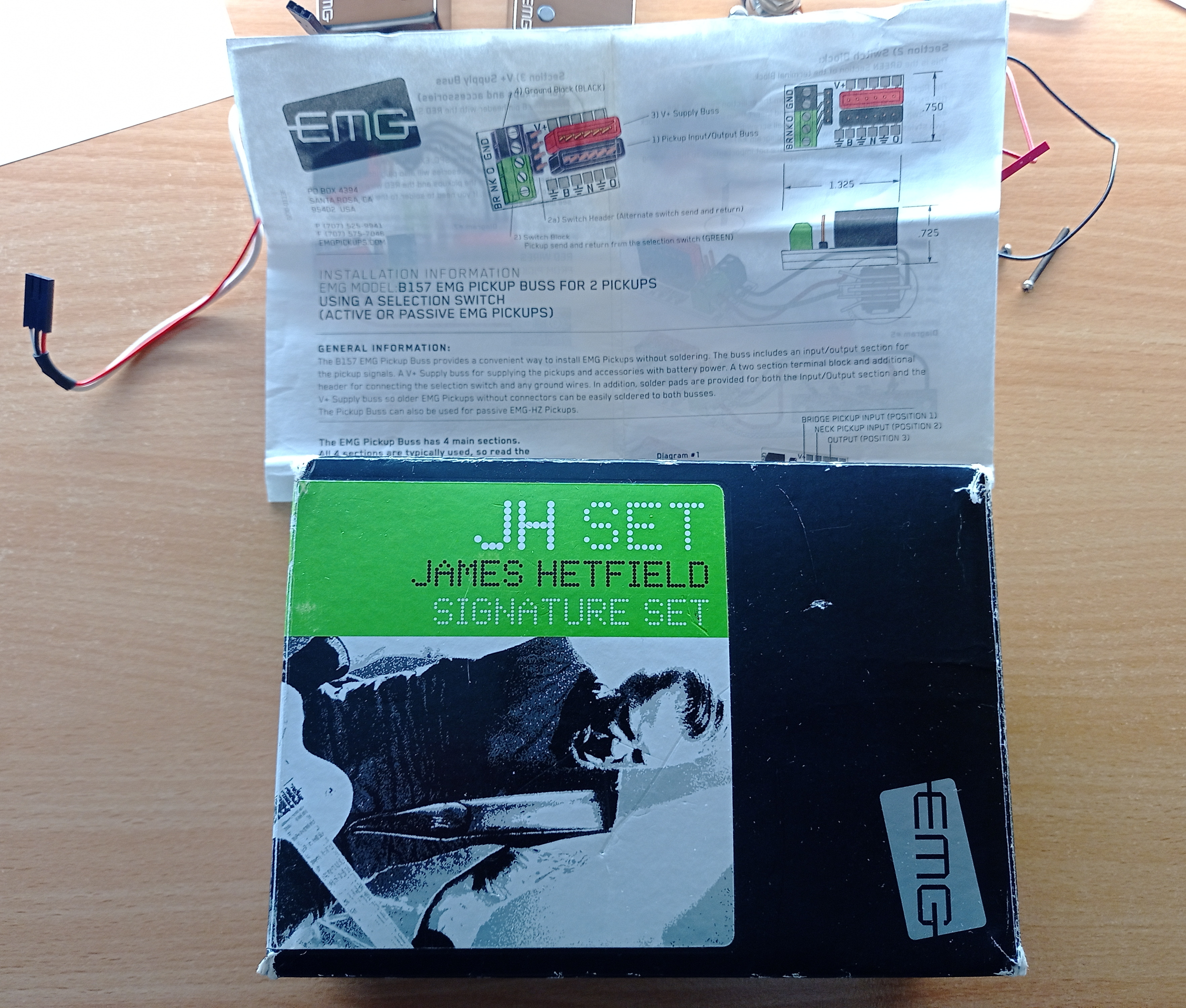 EMG JH HET Set (James Hetfield Signature) (12906)