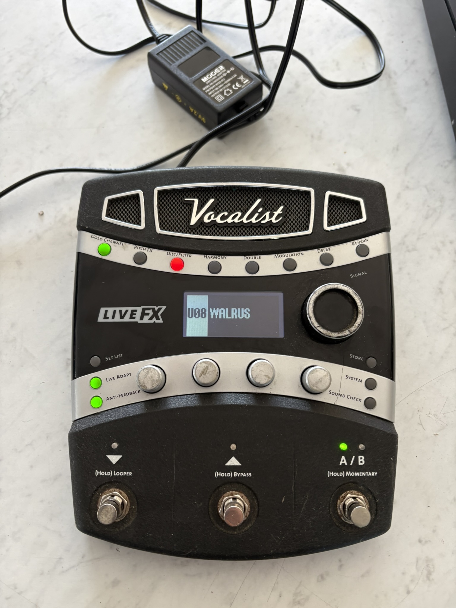 digitech vocalist live FX