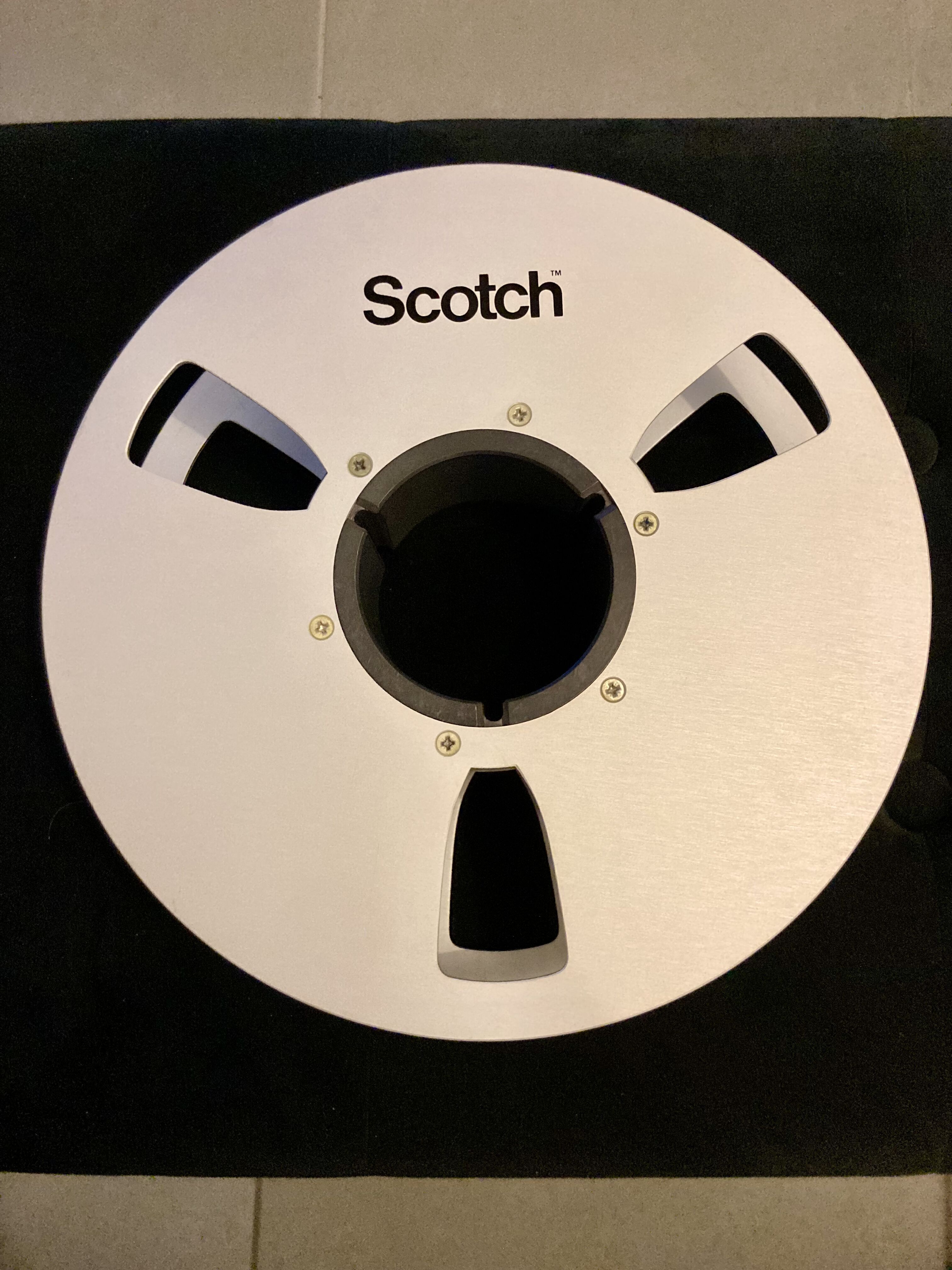 Bobine Métal Scotch vide pour bande 2 pouces 