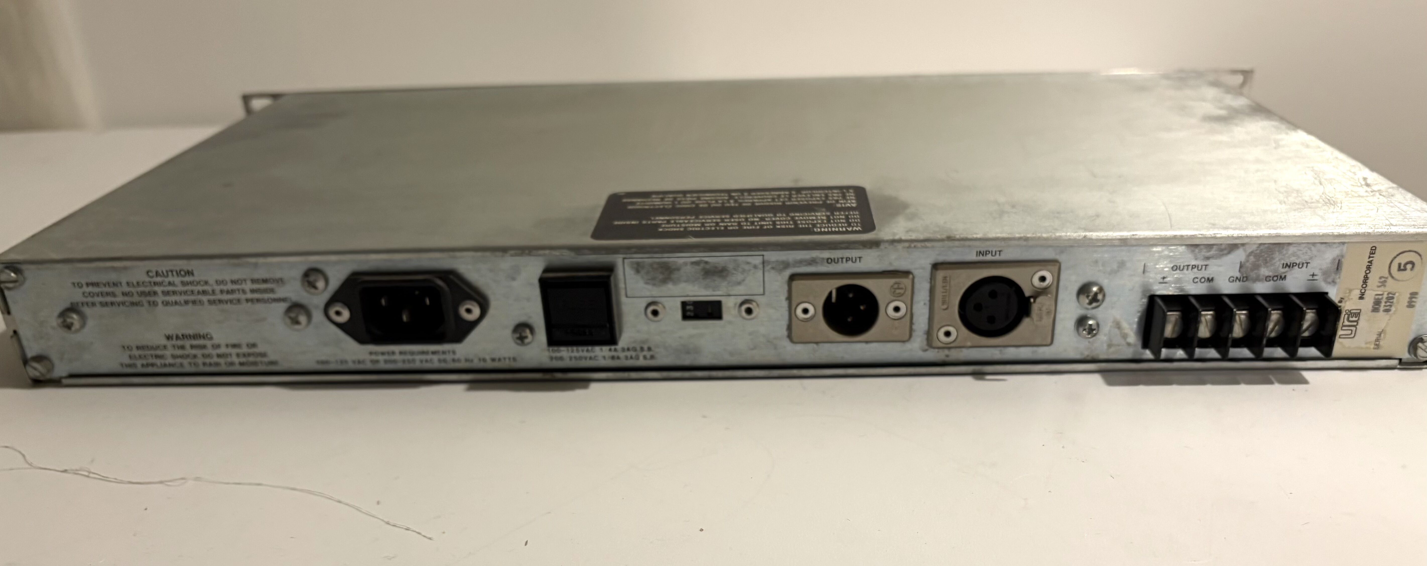 Urei / Jbl 562 feedback suppressor (30693)