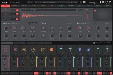 Drum machine logicielle Wave Alchemy Triaz