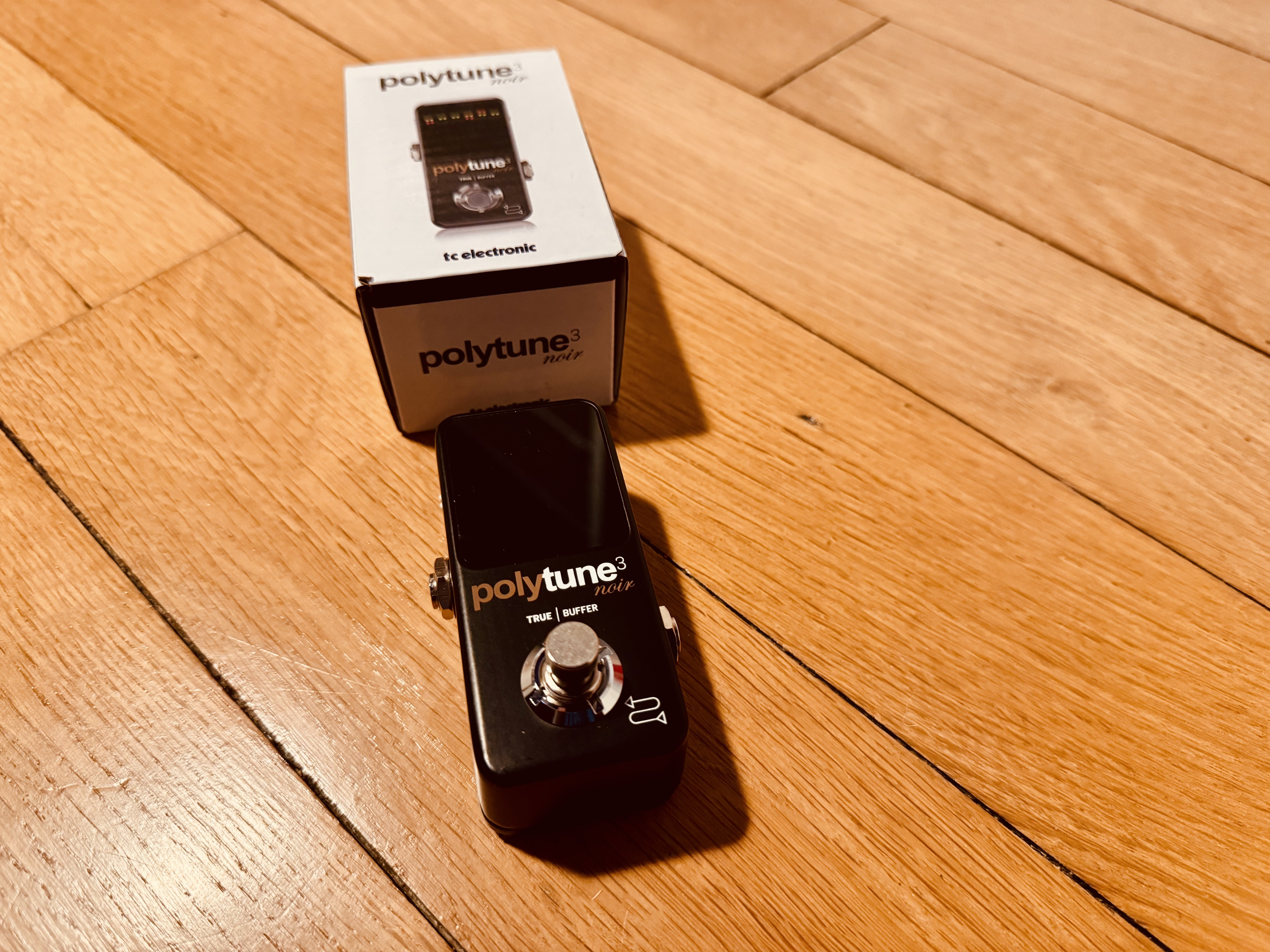 TC Electronic PolyTune 3 Mini Noir – Accordeur pour guitare et basse – État impeccable – Nancy