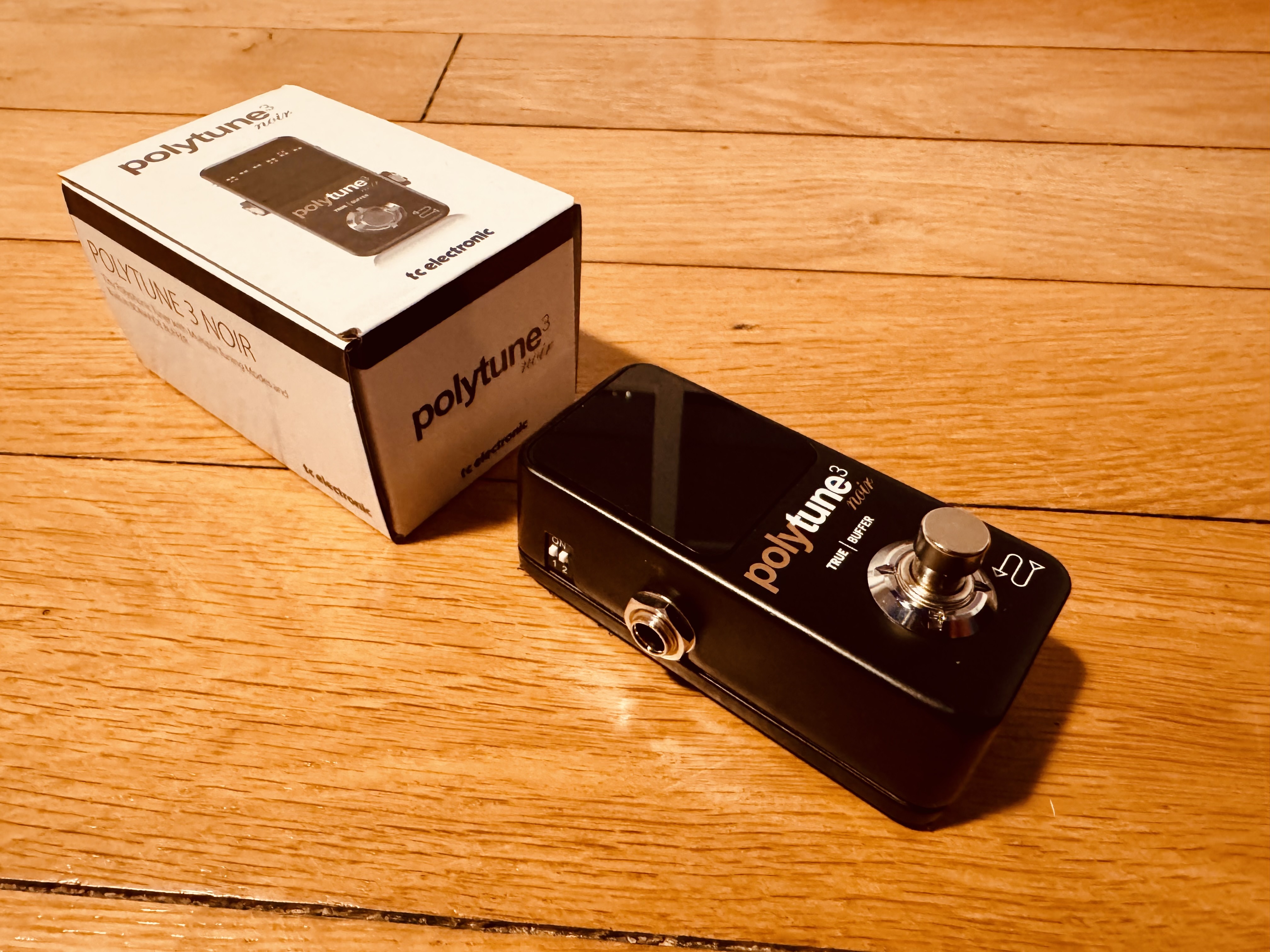 TC Electronic PolyTune 3 Mini Noir – Accordeur pour guitare et basse – État impeccable – Nancy - 2542