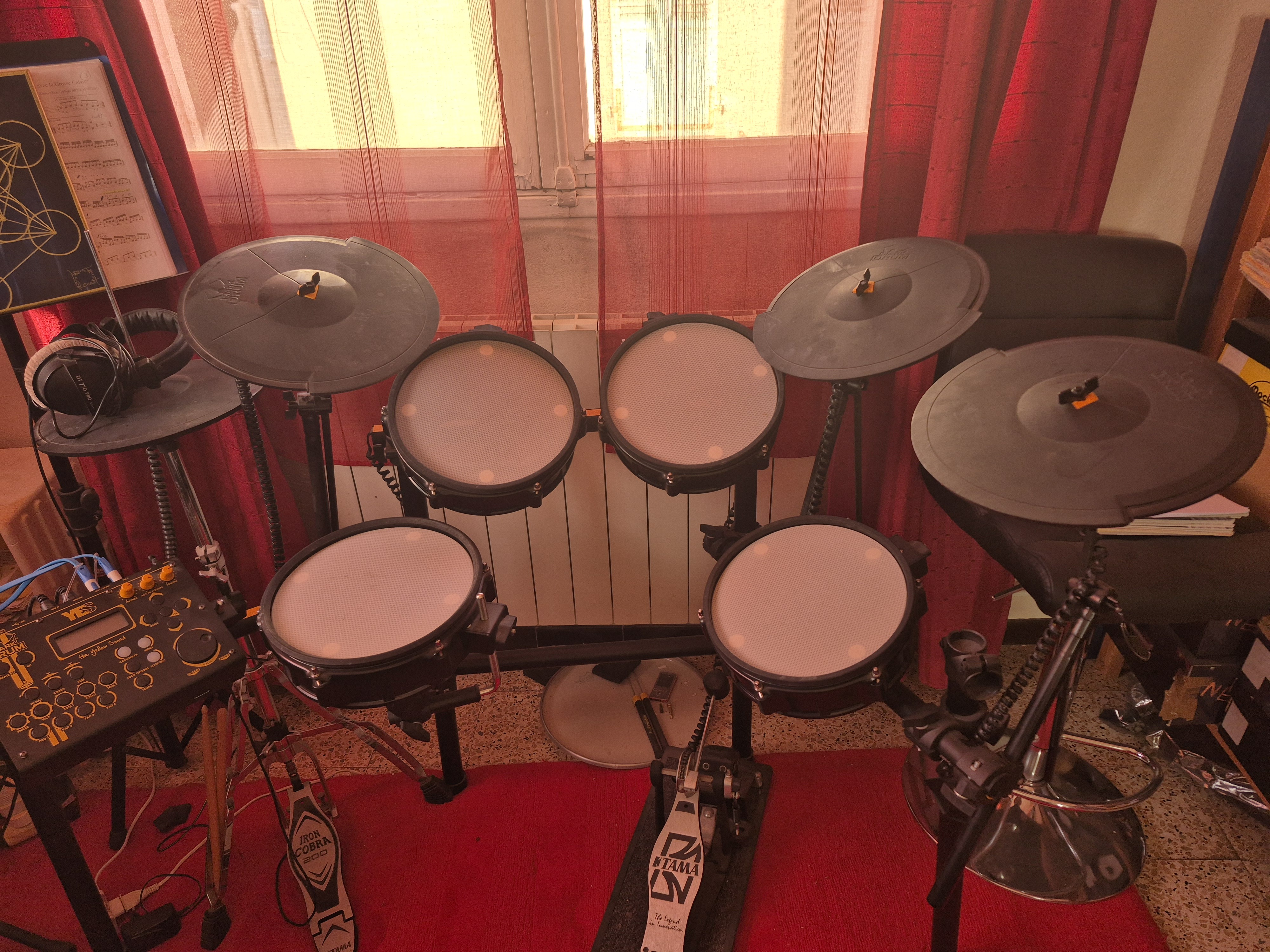 Vend Eléments Batterie Markdrum yes