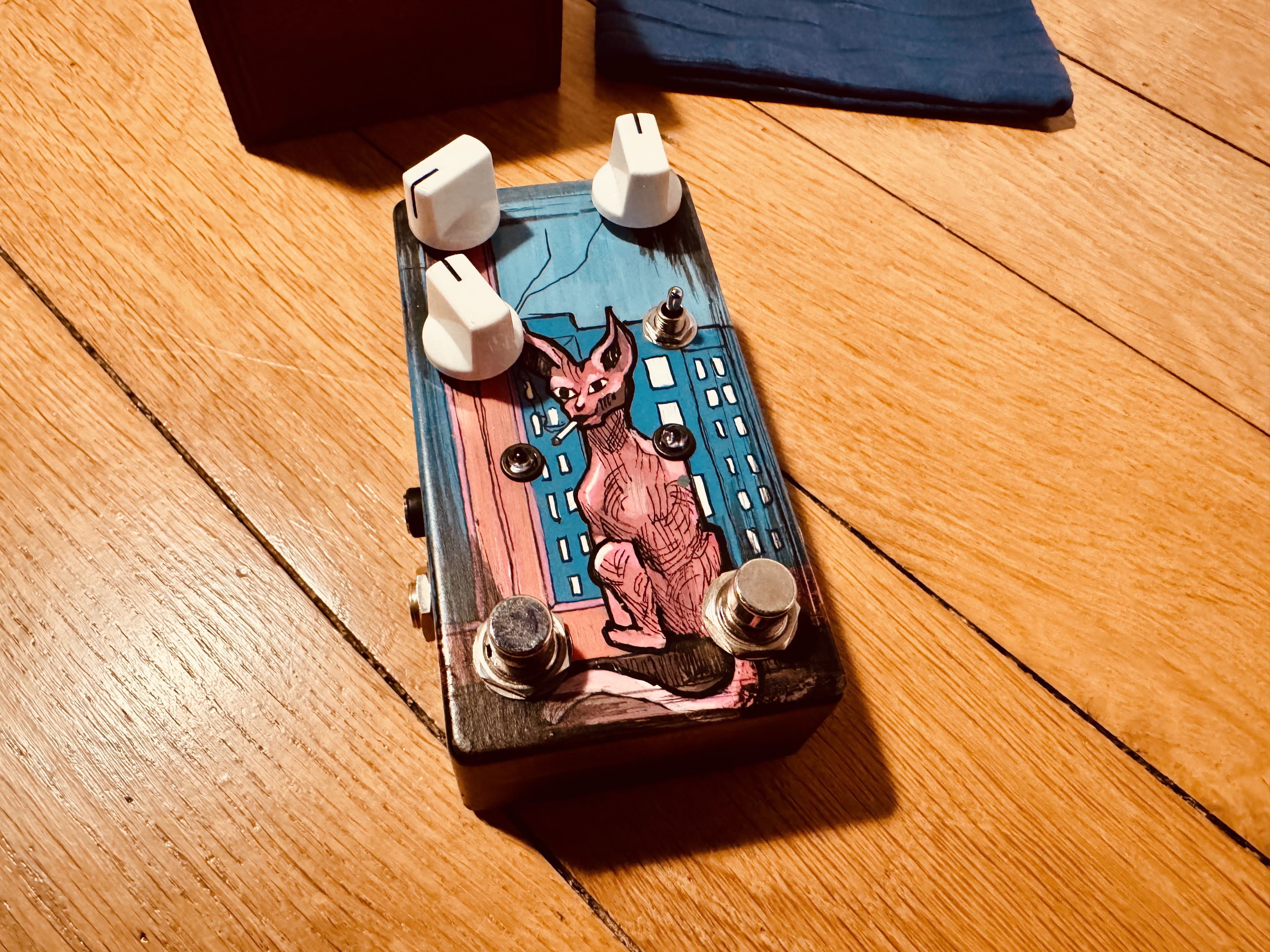 JAM Pedals Delay Llama mk.3 Custom Shop – Artwork Charie – État impeccable – Nancy