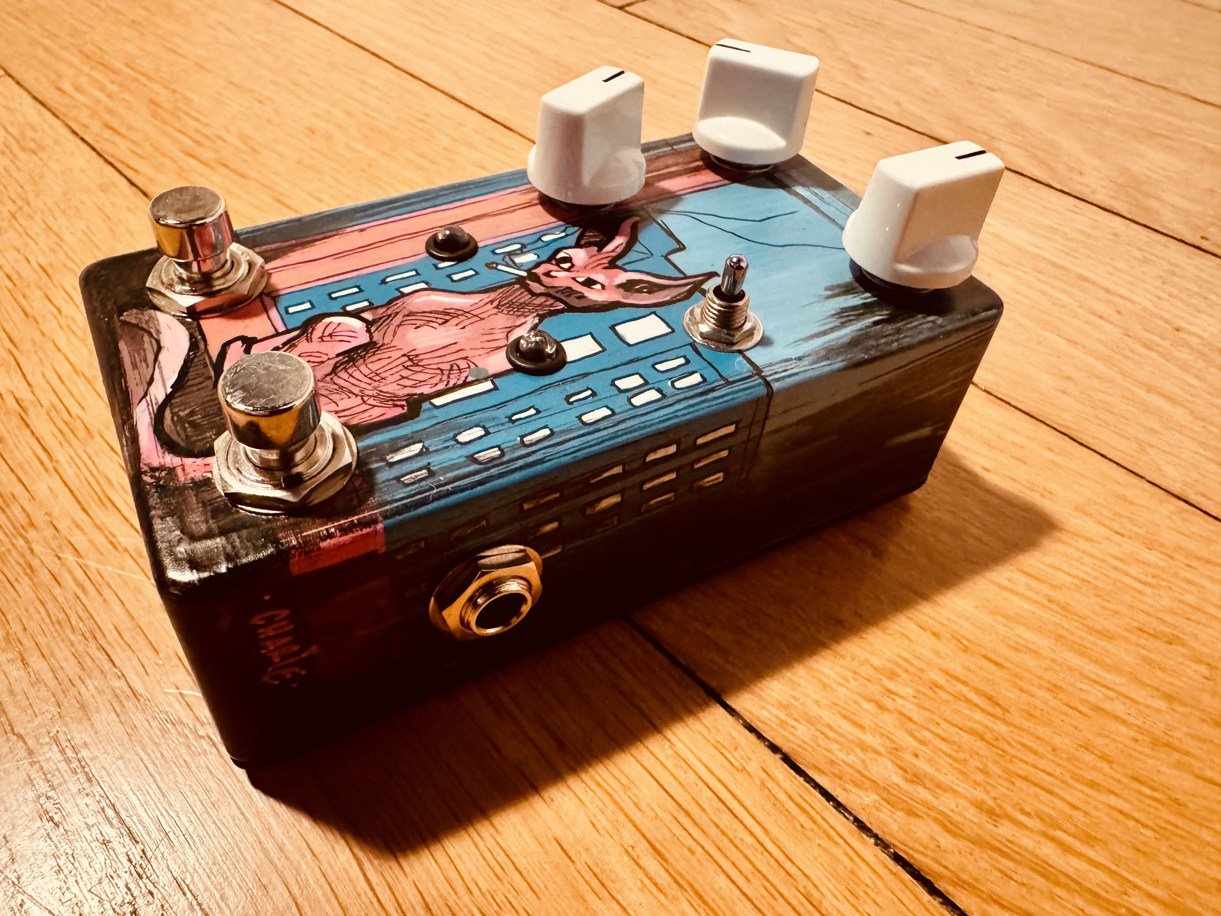 JAM Pedals Delay Llama mk.3 Custom Shop – Artwork Charie – État impeccable – Nancy - 2553
