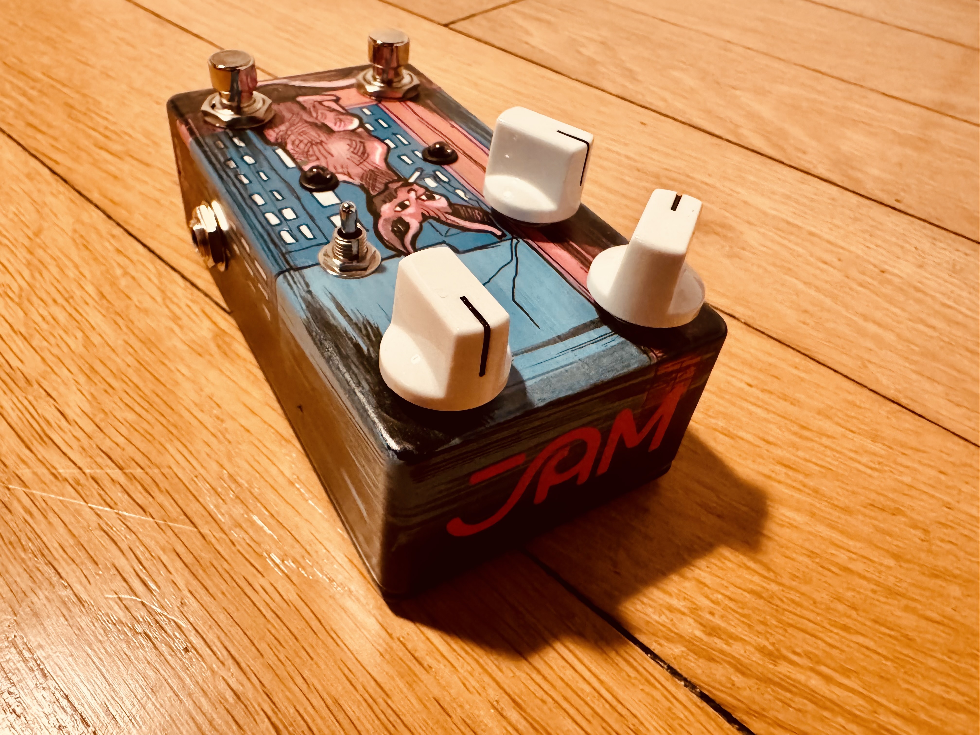 JAM Pedals Delay Llama mk.3 Custom Shop – Artwork Charie – État impeccable – Nancy - 2554