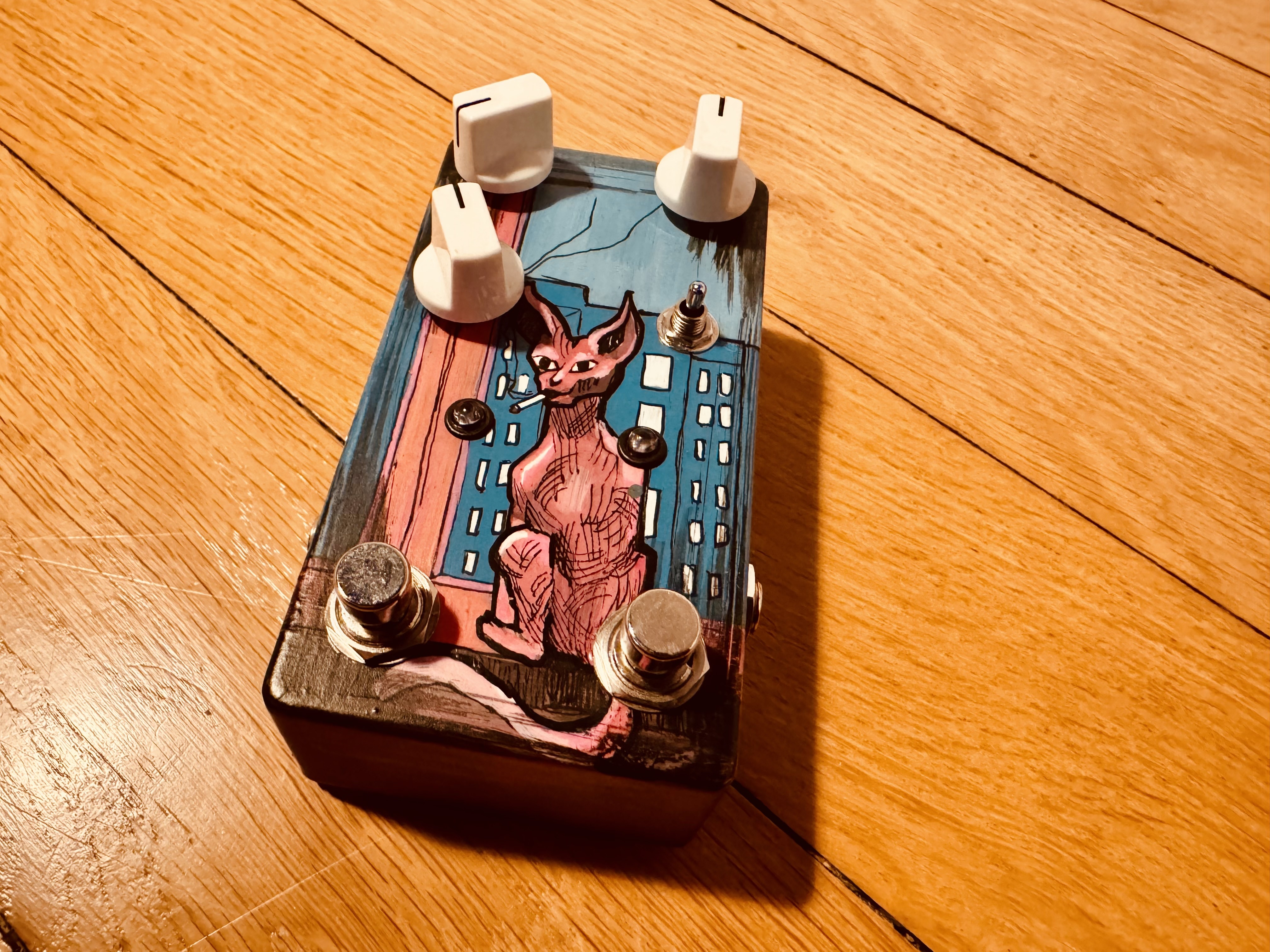 JAM Pedals Delay Llama mk.3 Custom Shop – Artwork Charie – État impeccable – Nancy - 2557