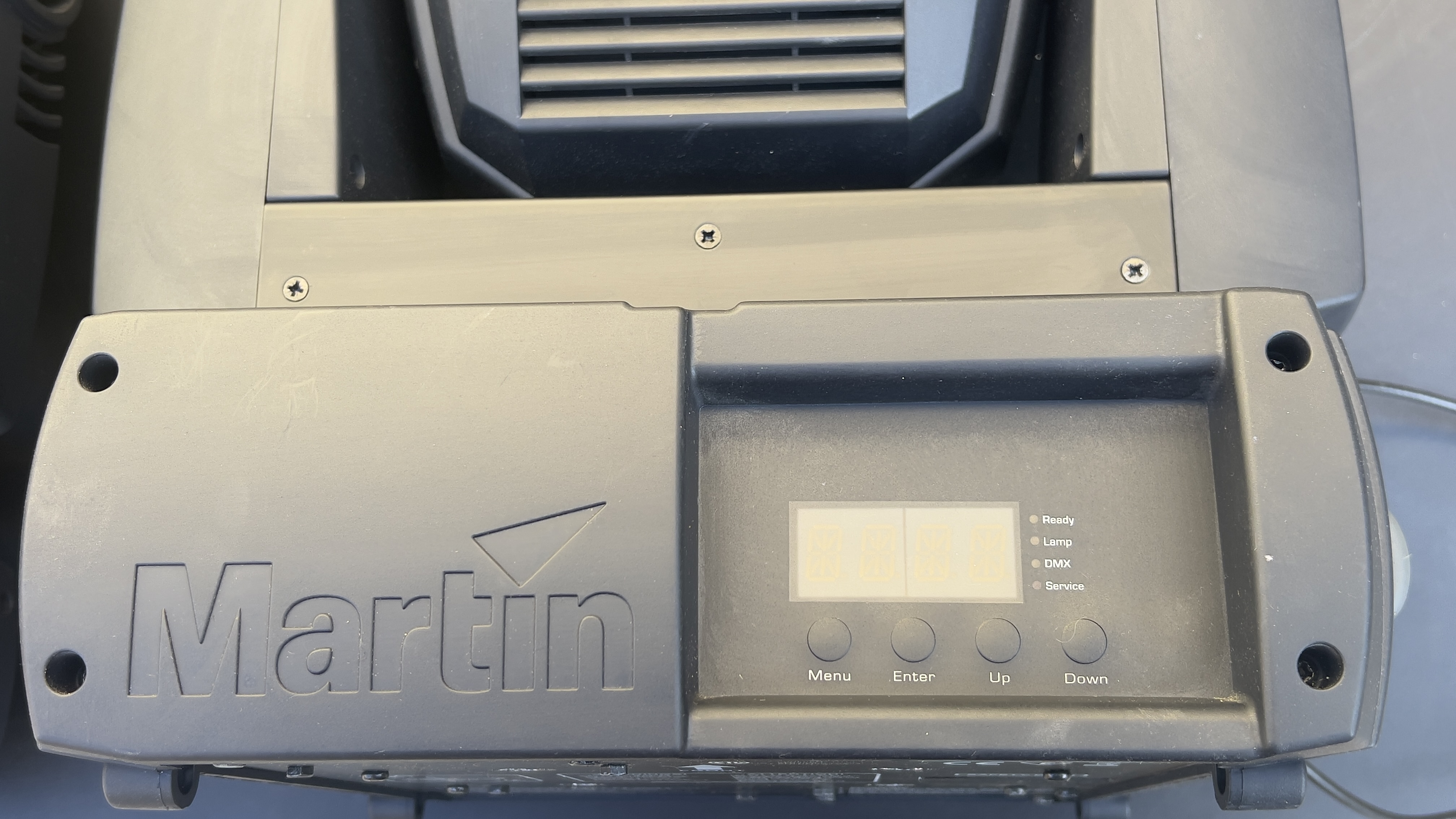 4 LYRE MAC 250 Krypton avec accroches & élingues pour structures DMX MARTIN x3 Zoom Cde