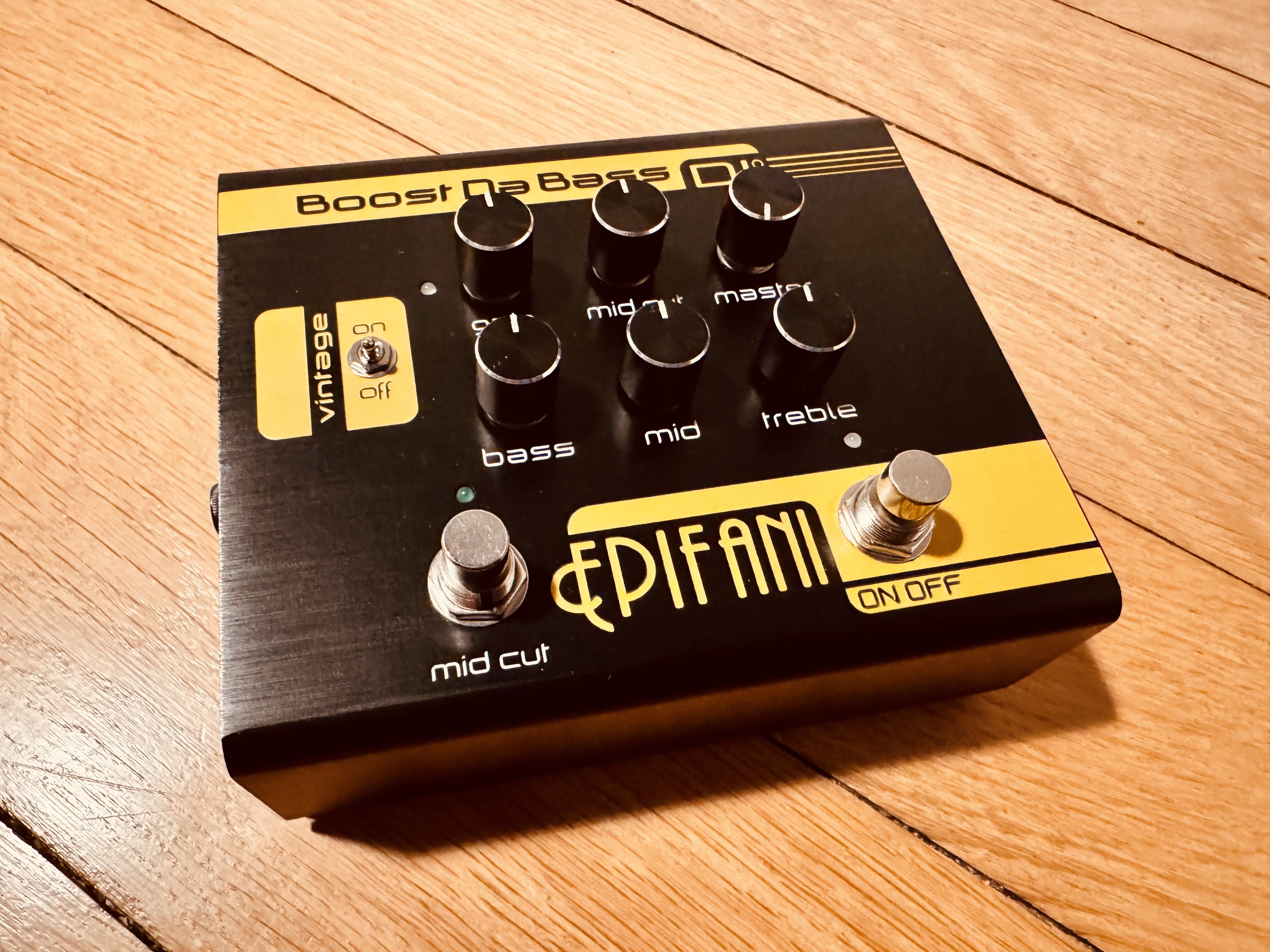 Epifani Boost Da Bass Preamp DI – Préampli basse / DI – État impeccable – Nancy