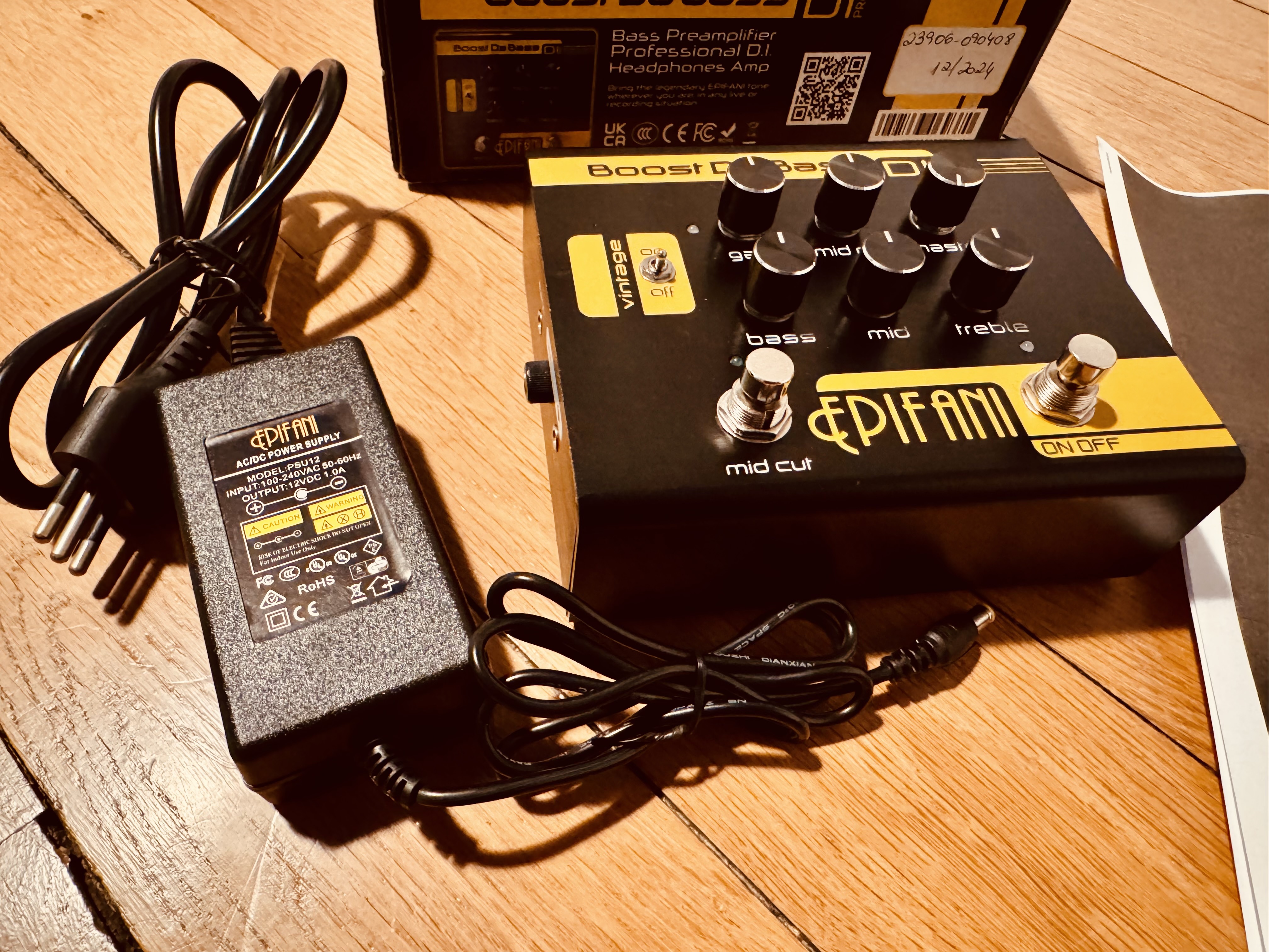 Epifani Boost Da Bass Preamp DI (70366)