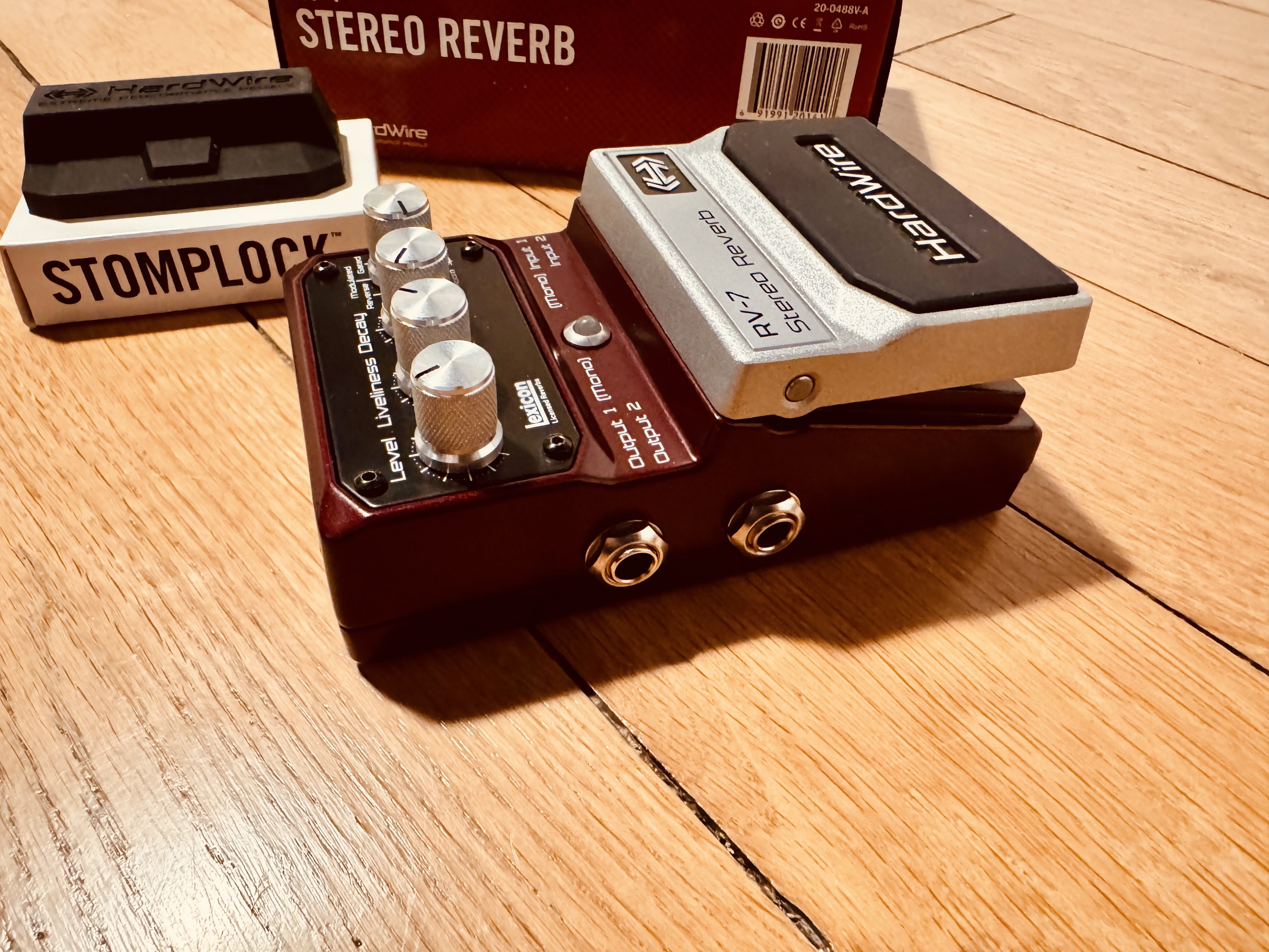 HardWire Pedals RV-7 Stereo Reverb (87771)