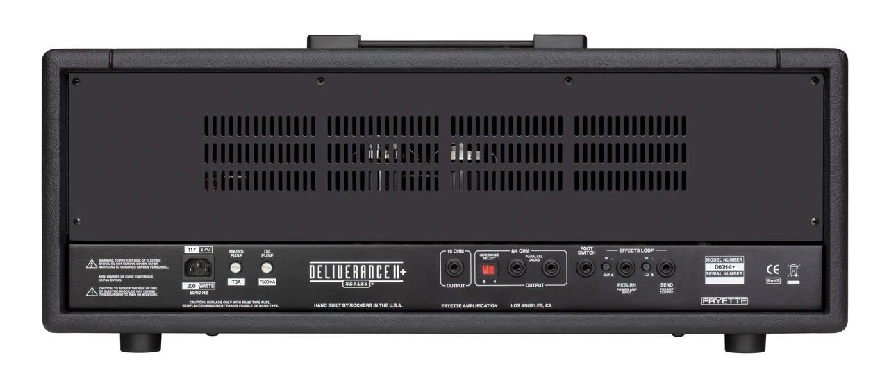 Deliverance Sixty Series II+ HeadREAR