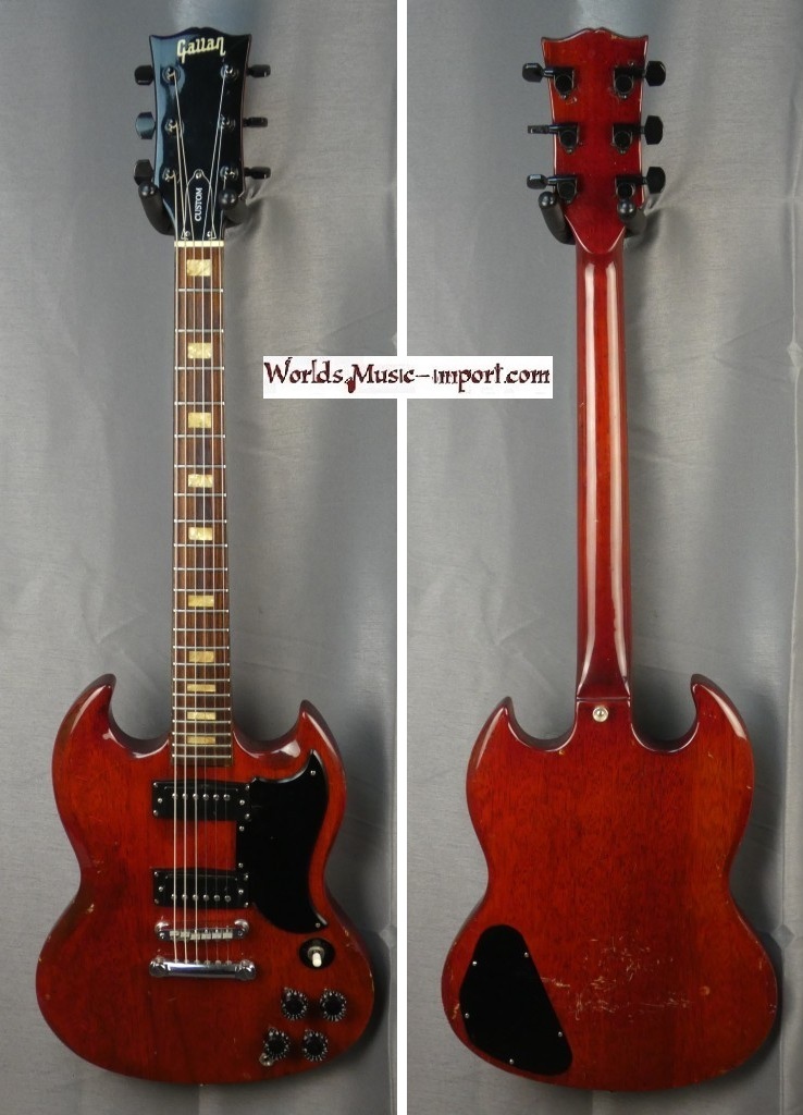 Guitares de forme SG Gallan