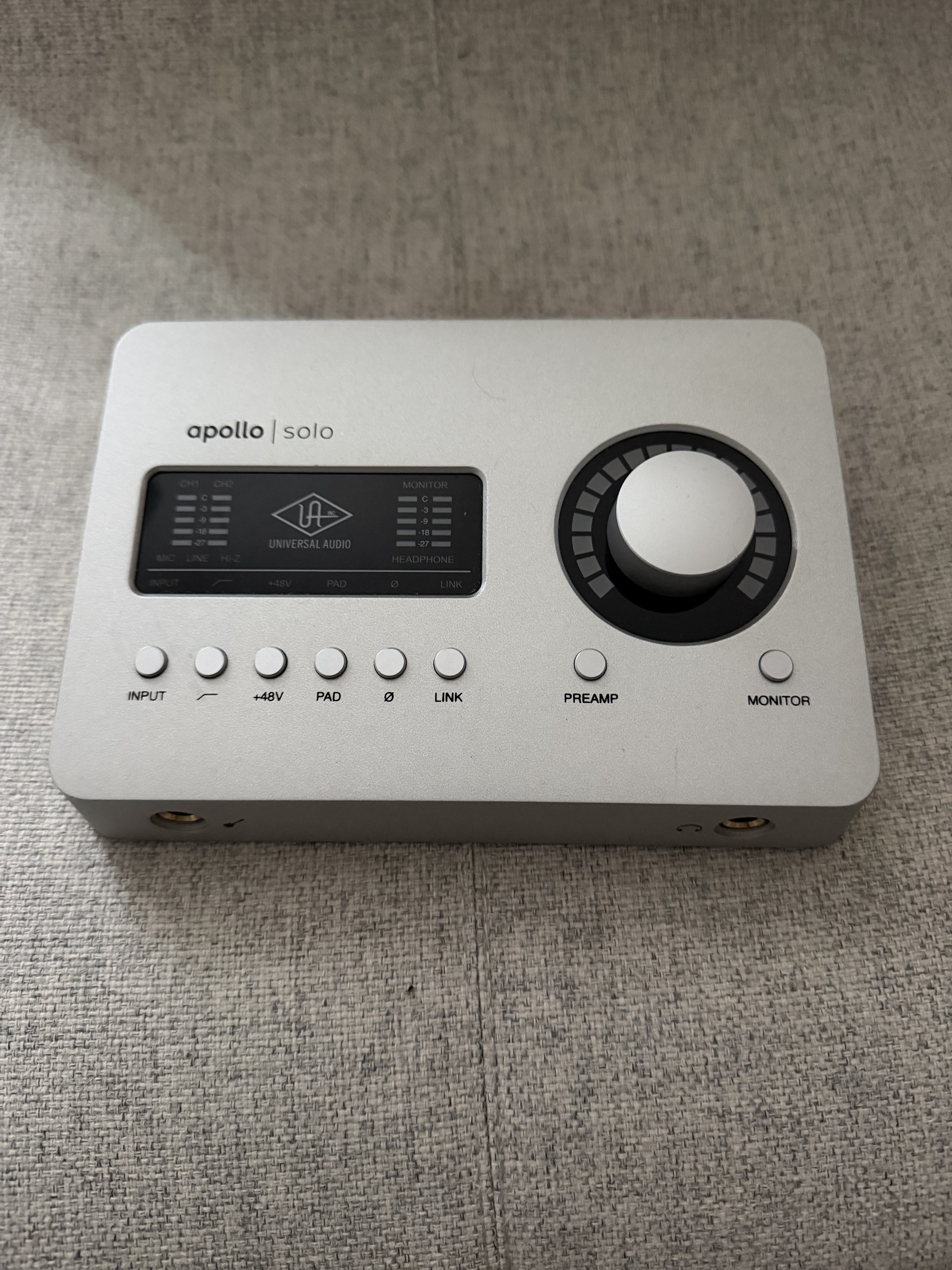 Universal Audio Apollo Solo USB – Complète – Très bon état 