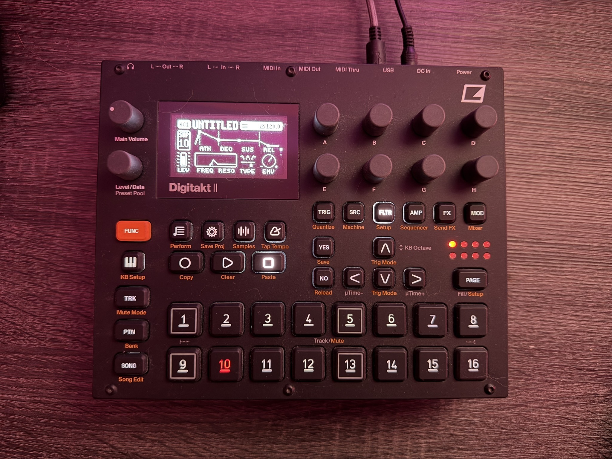 Elektron Digitakt II complet + facture