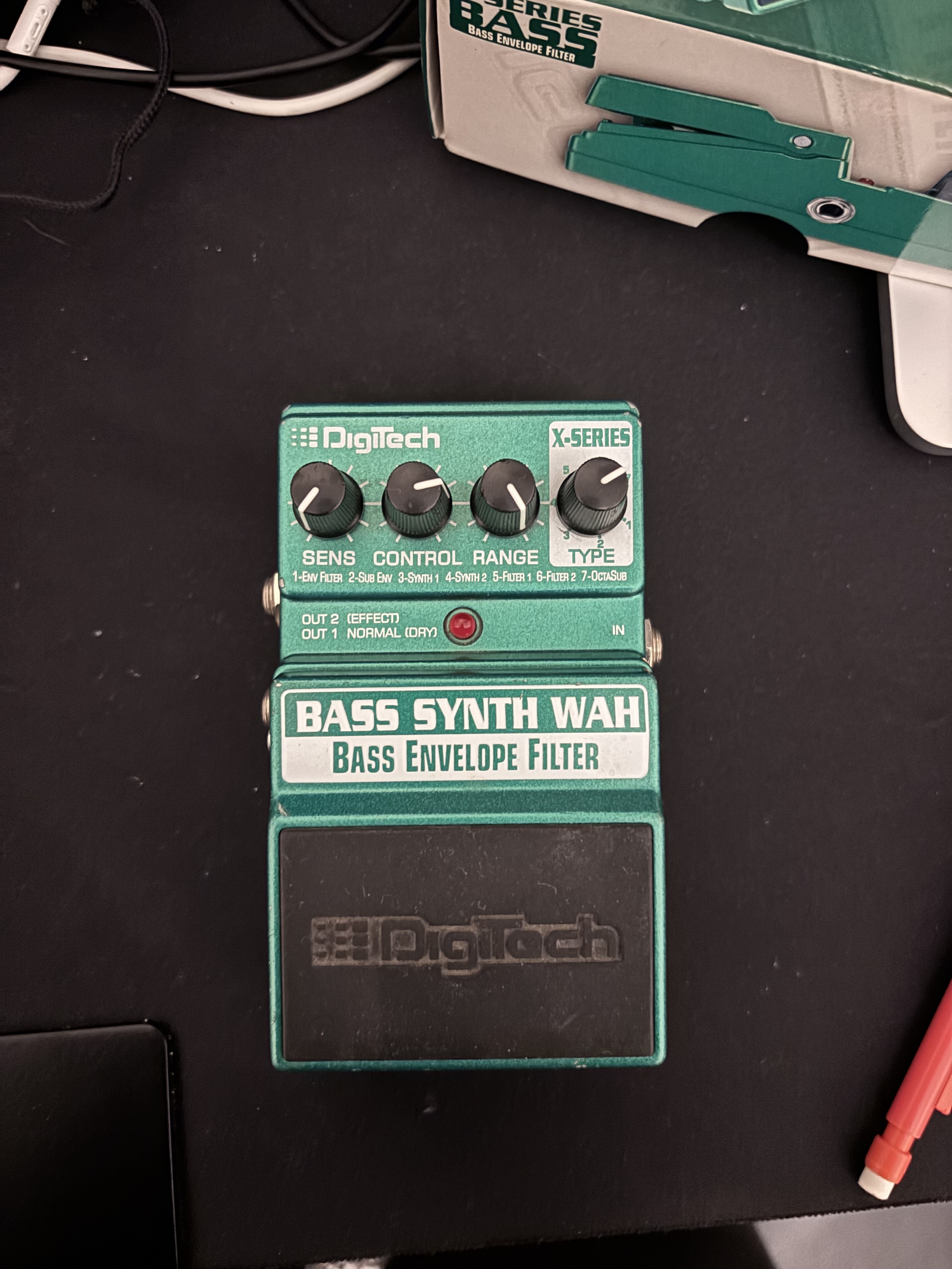Digitech bass synth wah