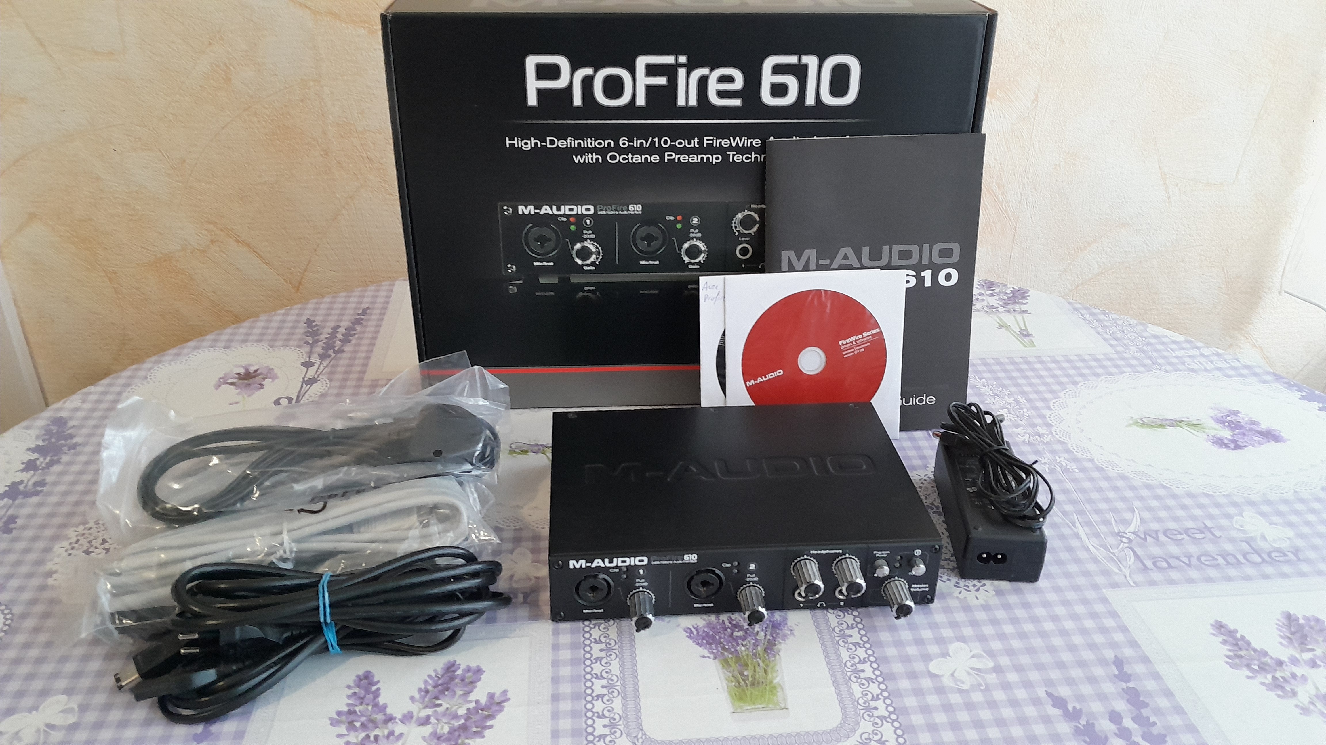 M-Audio ProFire 610 – Interface audio FireWire 6 entrées / 10 sorties