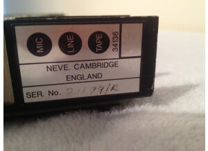 Neve 8108 Strip