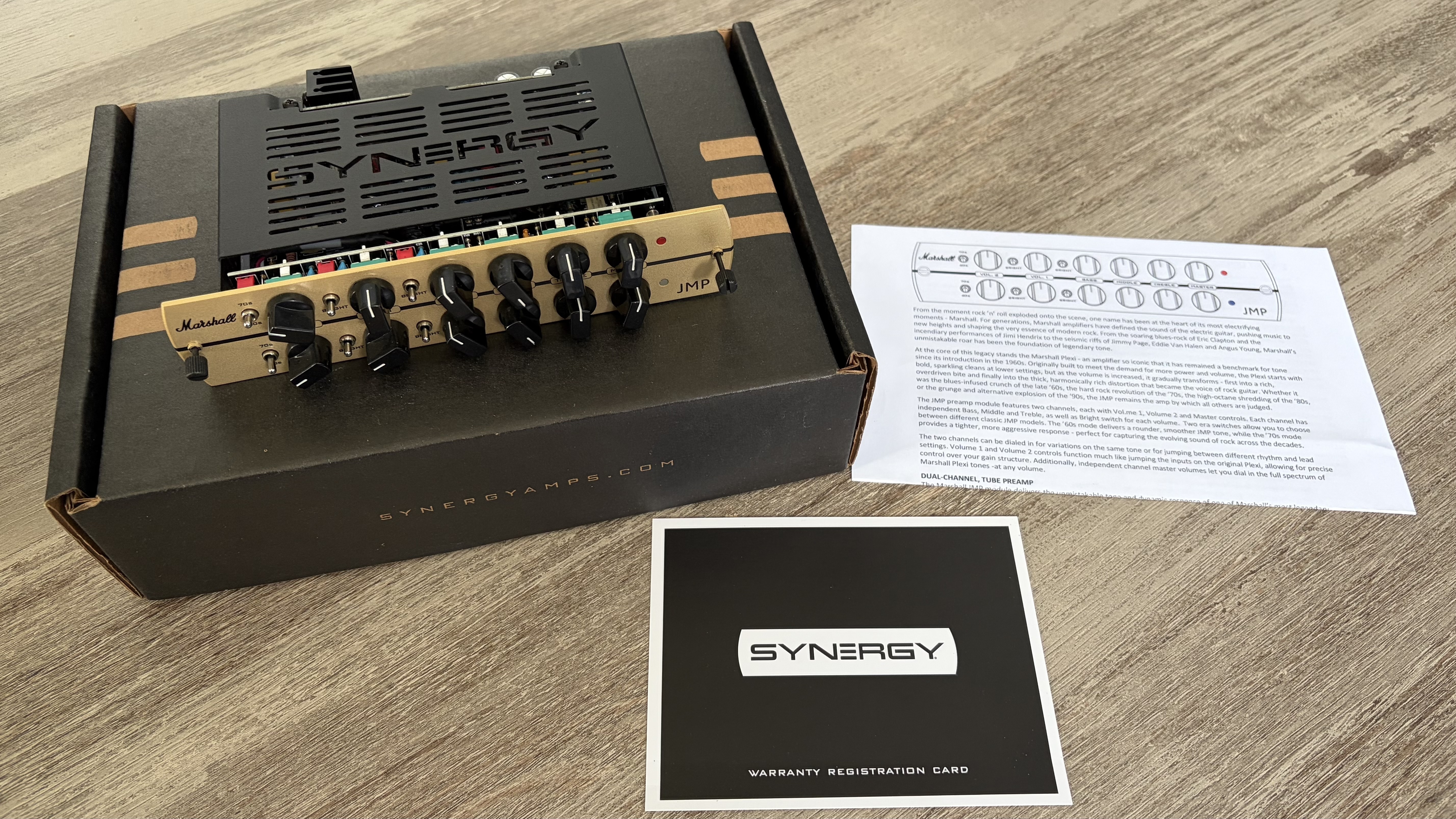 Synergy JMP - Parfait état, sous garantie