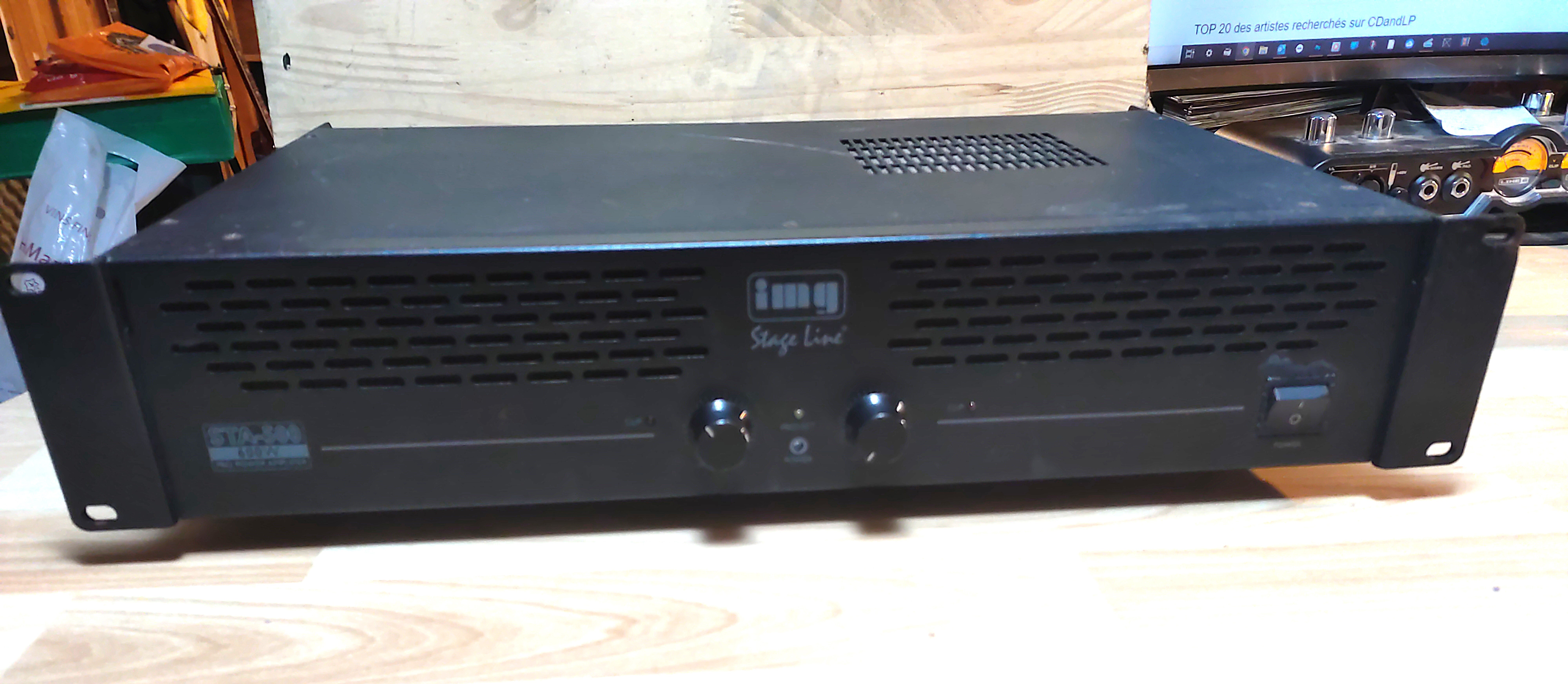 Vends Ampli IMG Stage Line STA 500
