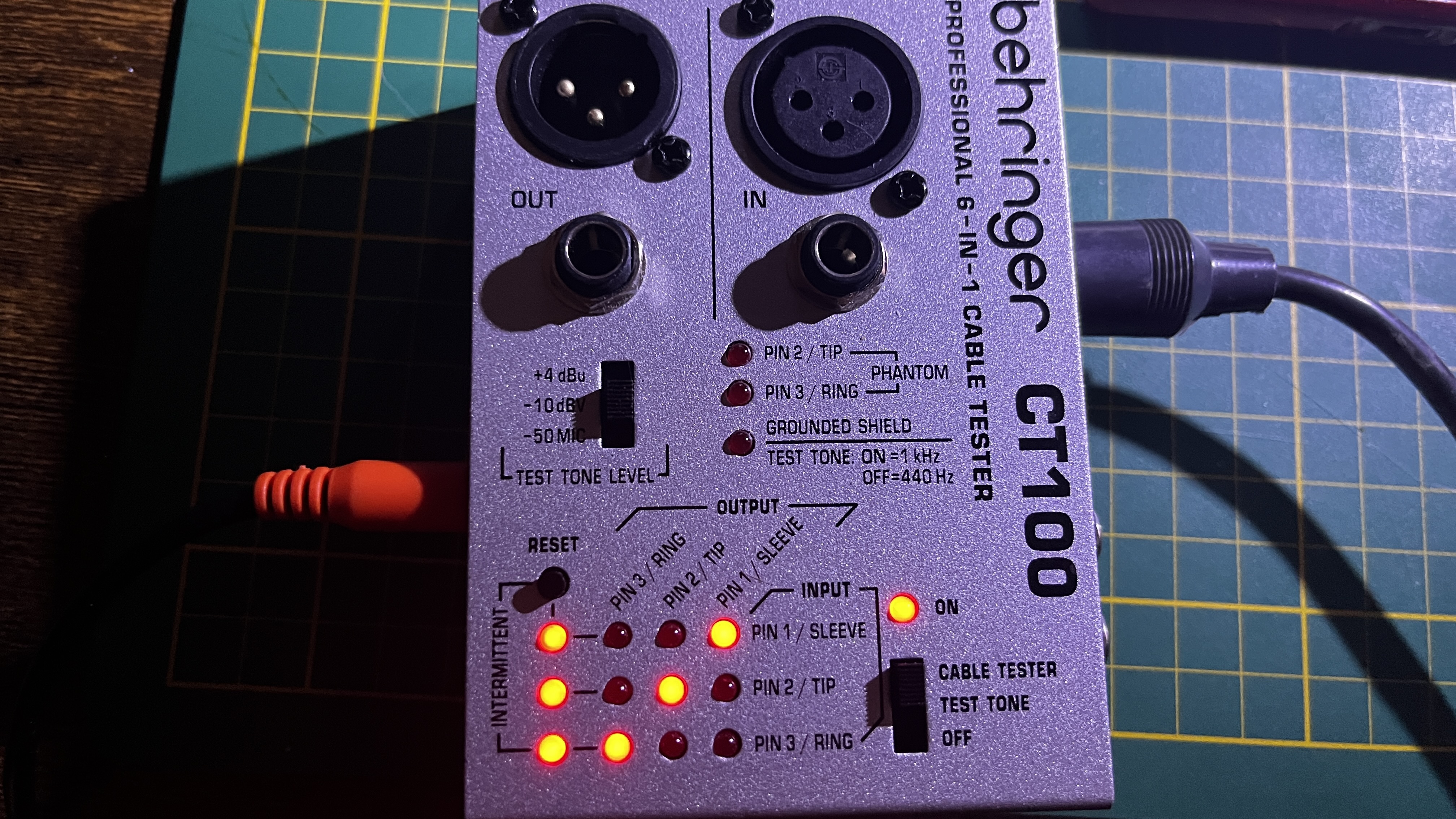 Behringer Cable Tester CT100
