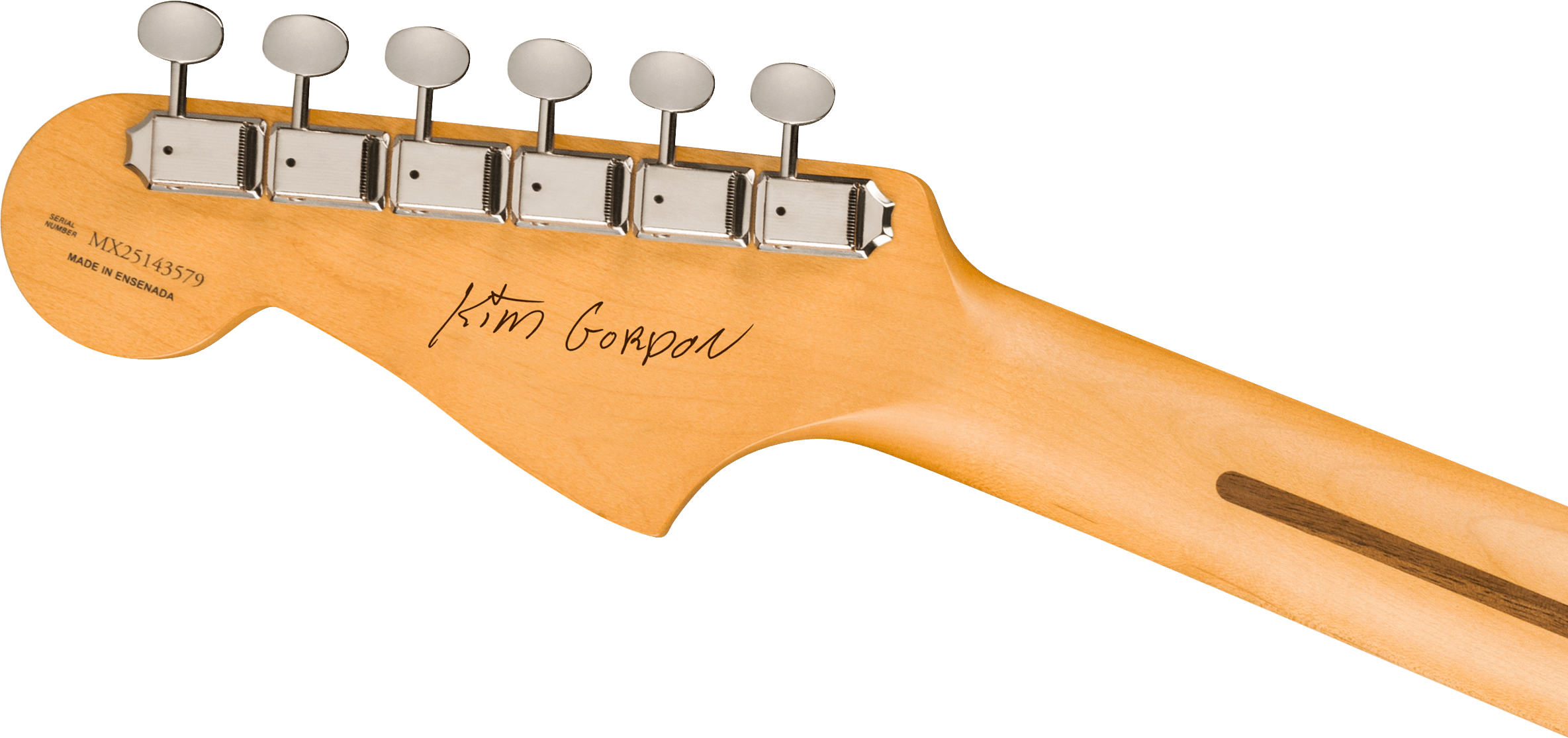 Limited Edition Kim Gordon JazzmasterBackHead