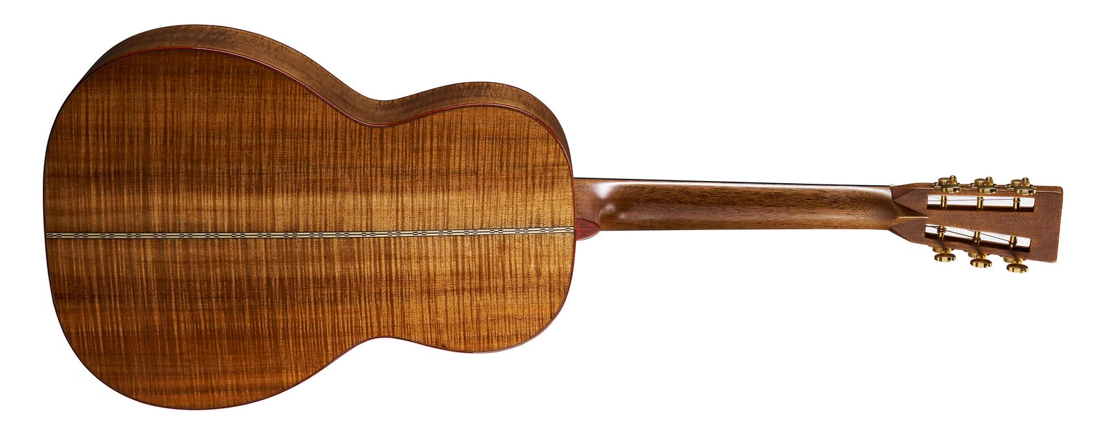 Martin &amp; Co Custom Shop 0012 Tasmanian Blackwood : Custom Shop 0012 Tasmanian BlackwoodREAR