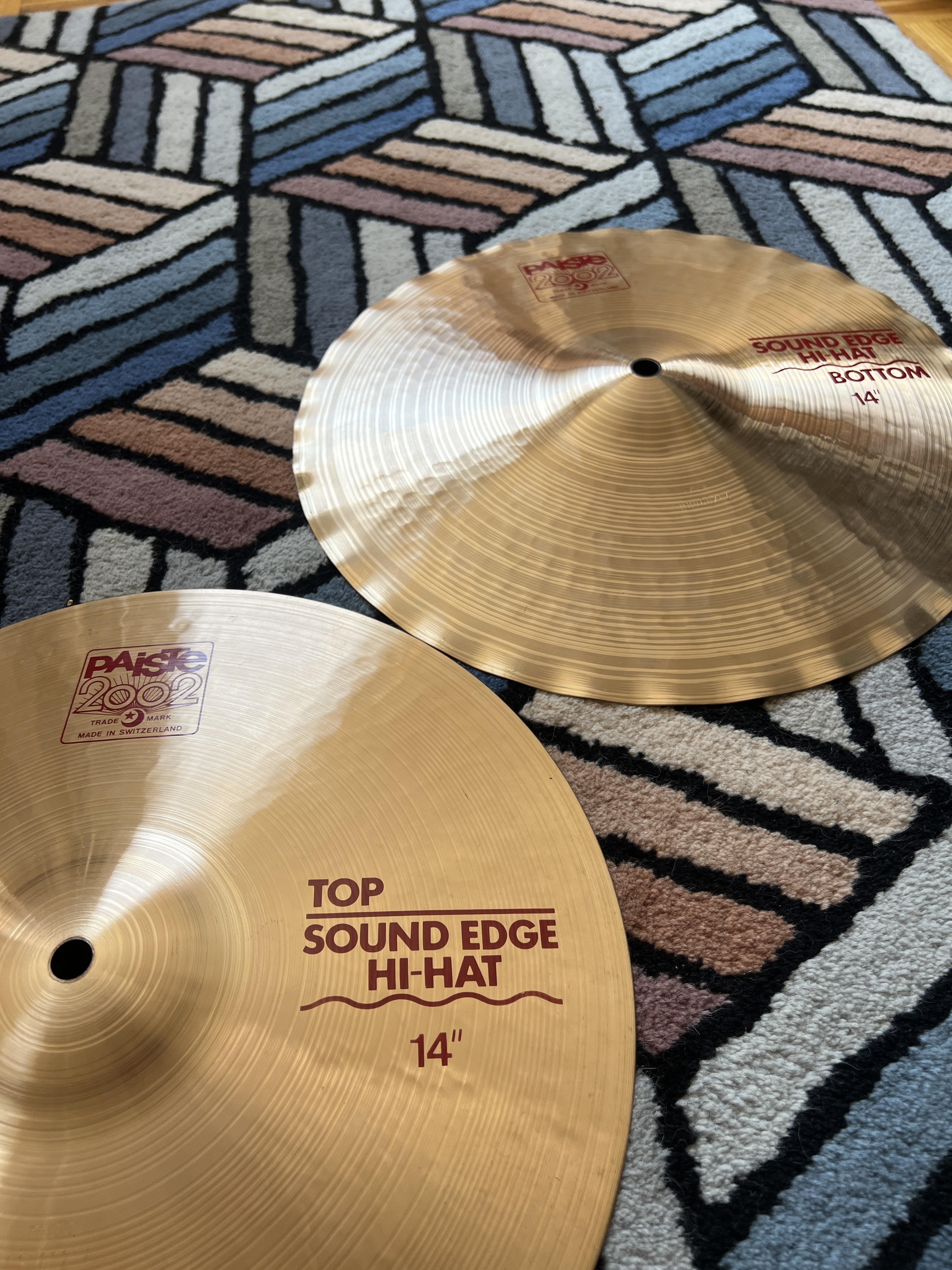 Hi hats PAISTE 2002 SoundEdge 14’ neuves