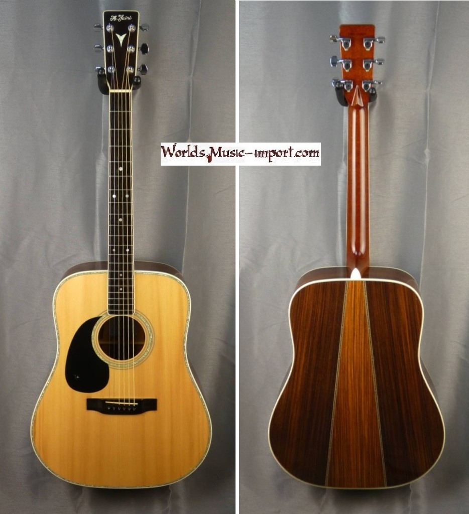 K.YAIRI acoustic YW-500P LH 'gaucher' D-35 2007 japon