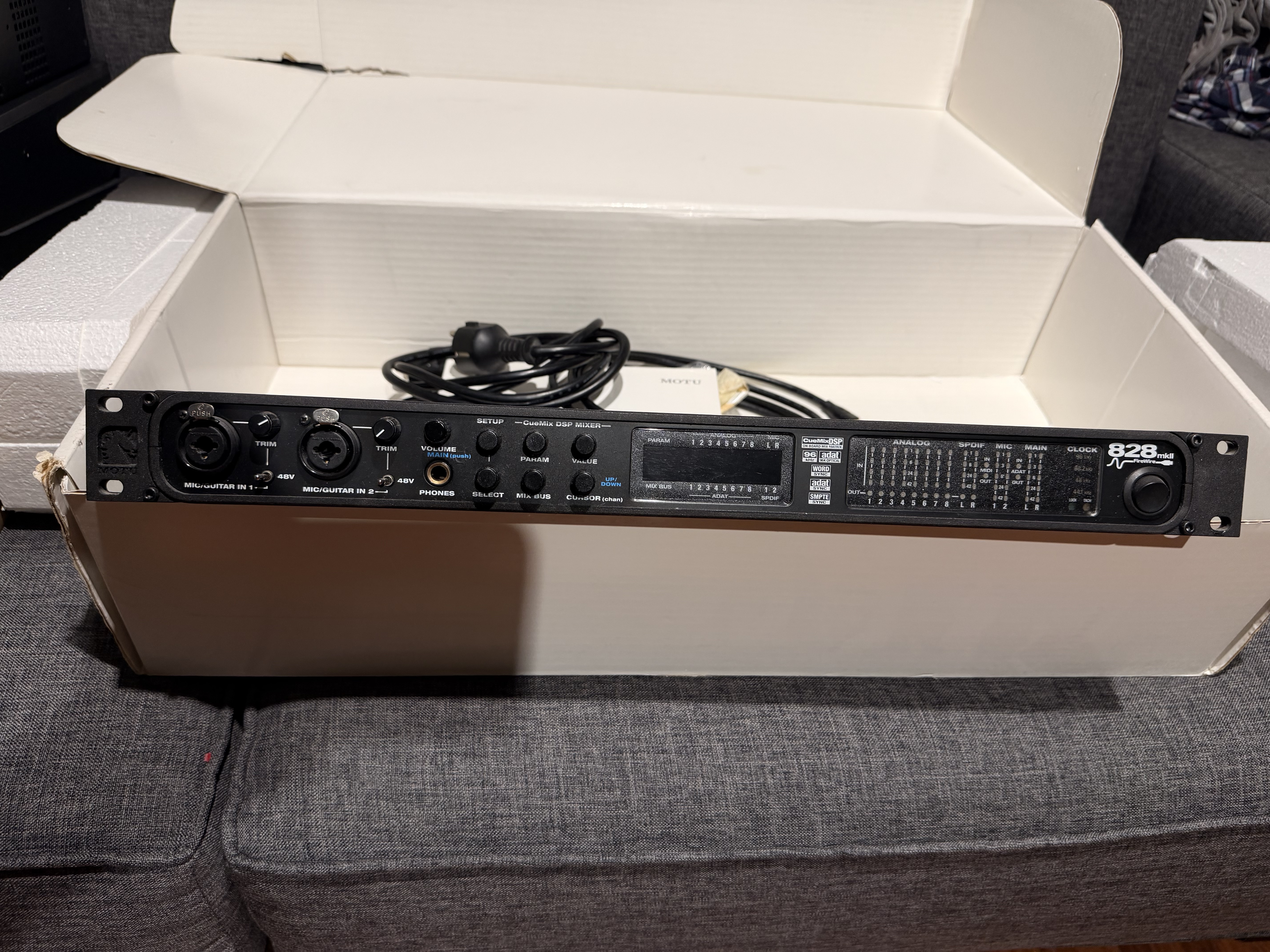 Interface audio Motu 828 mk2