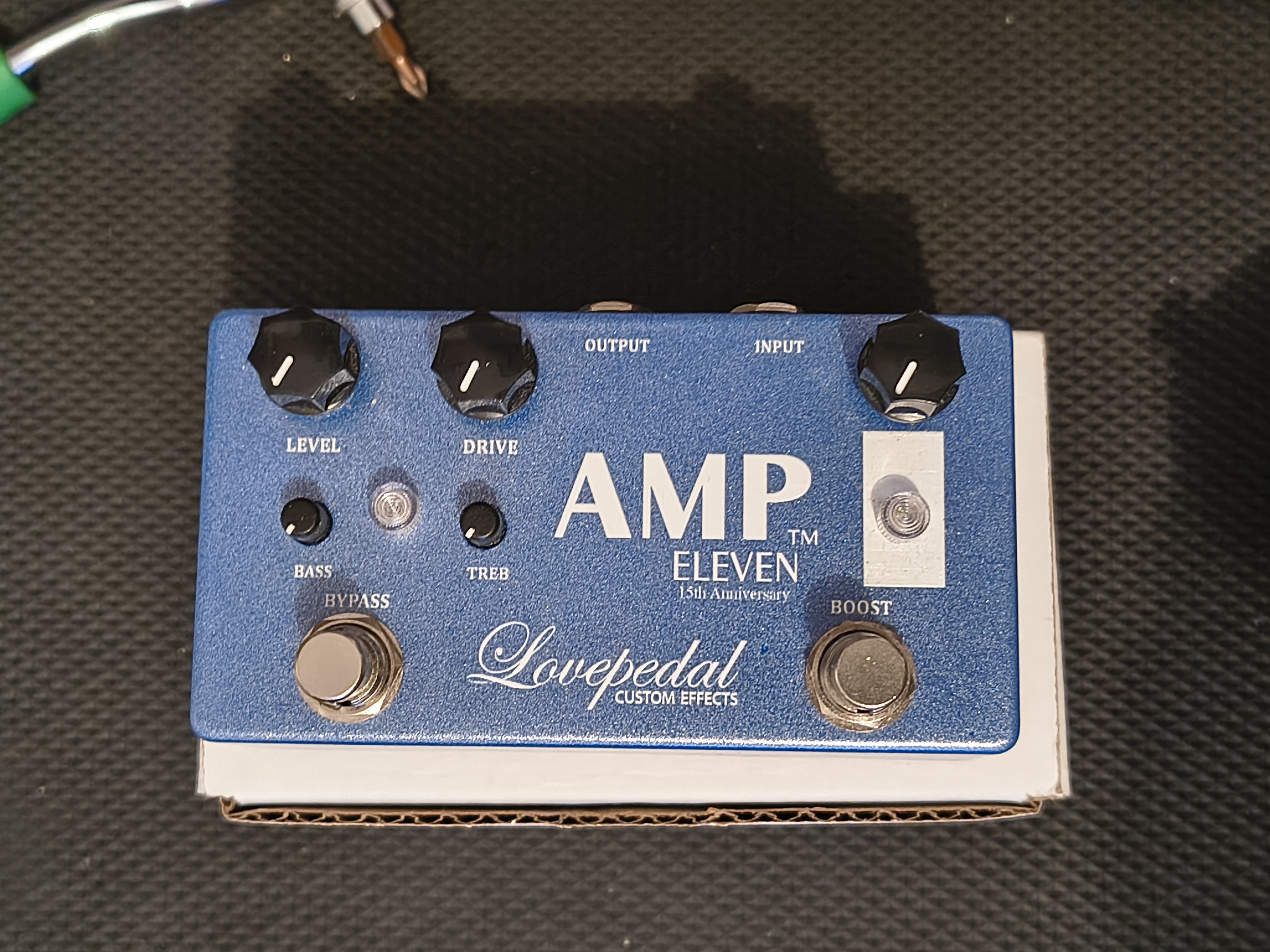 Lovepedal Amp 11 15th Anniversary – Lake Placid Blue – Avec boîte