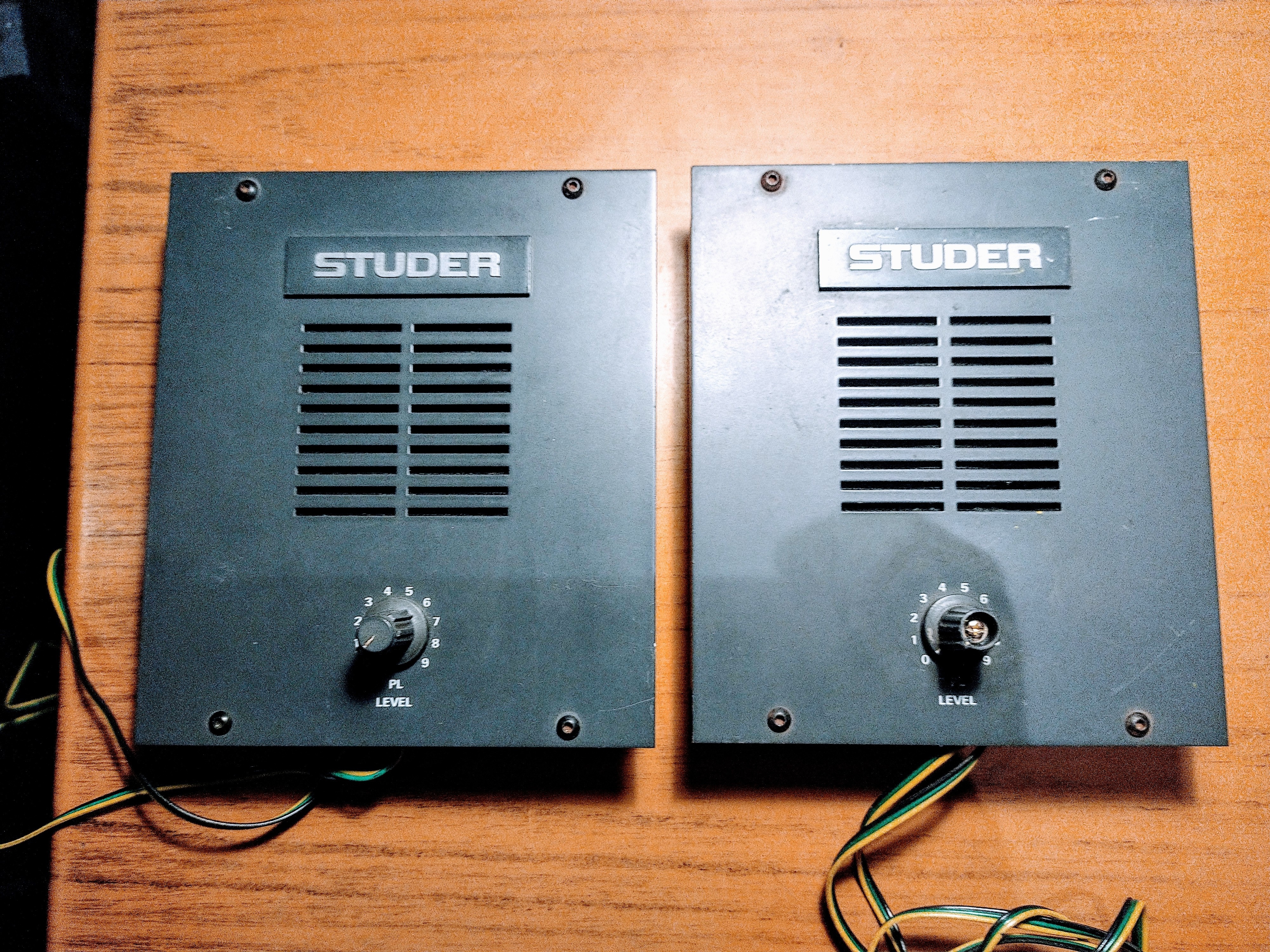 Vends paire de haut-parleurs pfl STUDER