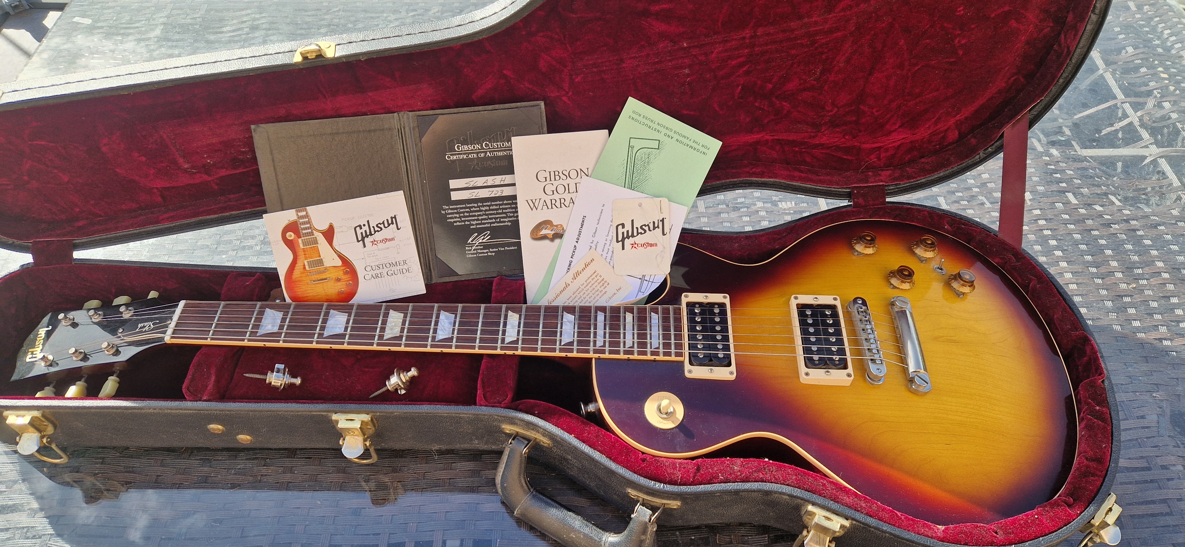 Vends gibson les paul custom slash piezzo