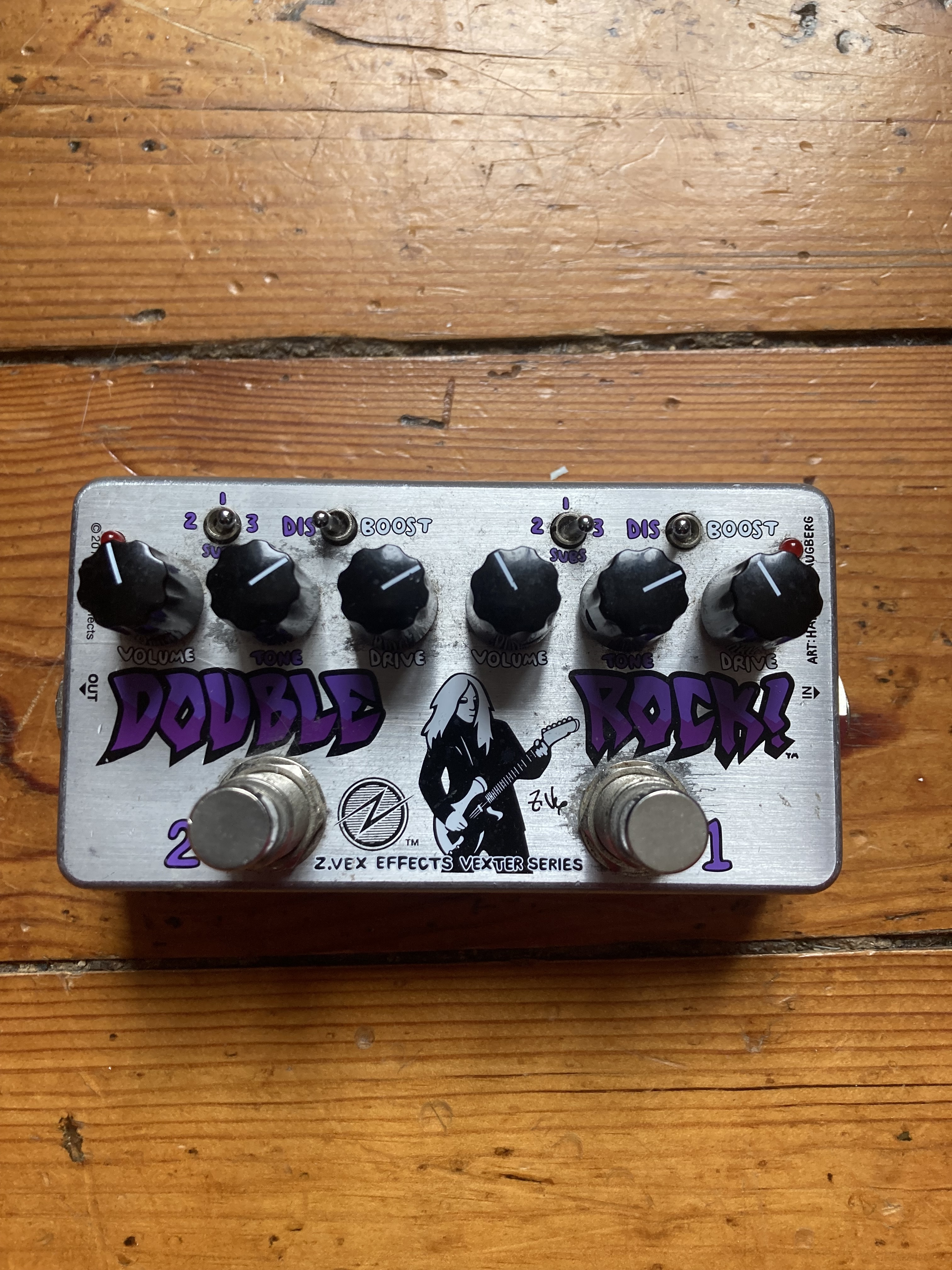 Pédale Zvex Double Rock