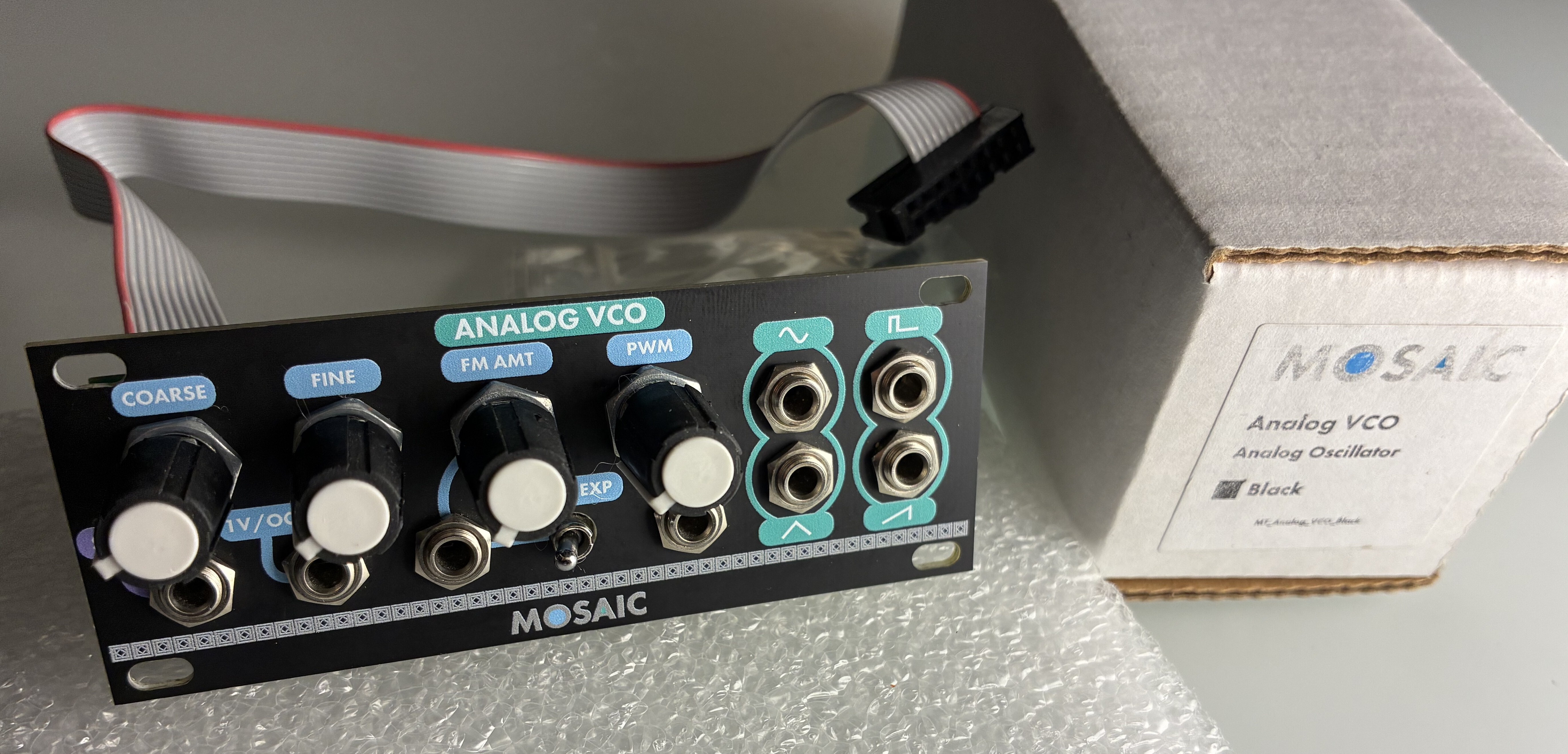 Oscillateur modulaire Mosaic Analog VCO 1U