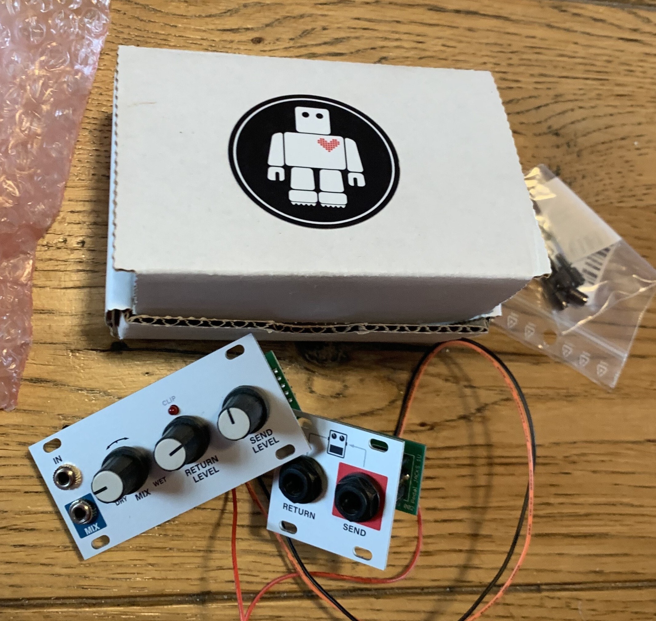 Intellijel Pedal IO + expander jacks