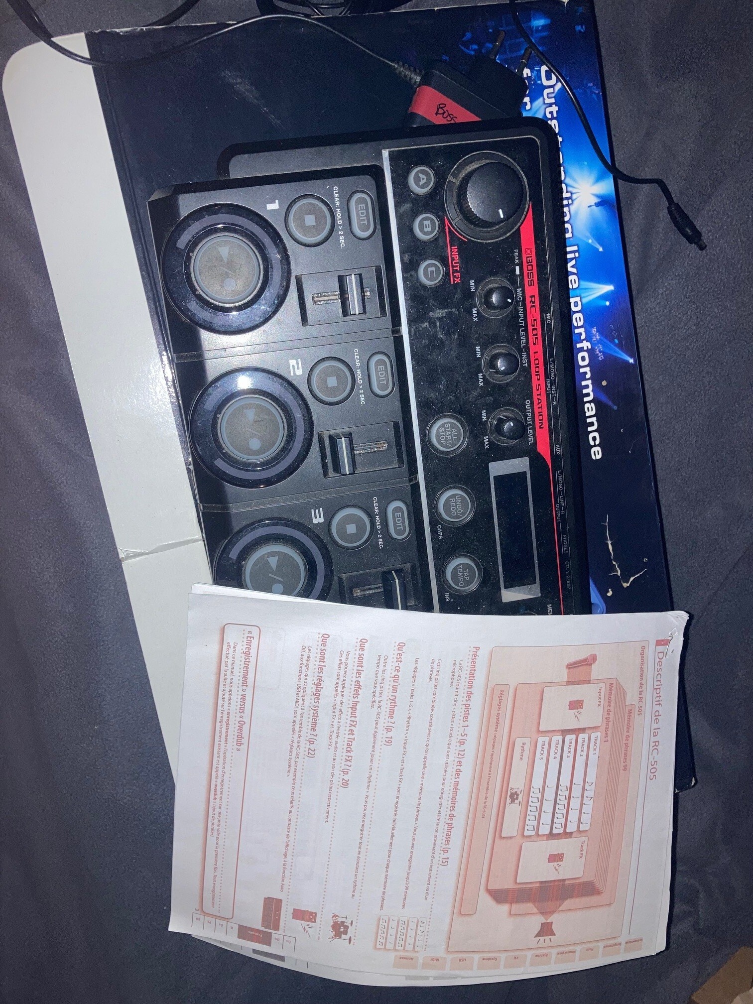 Vends Looper Boss RC-505 MKI