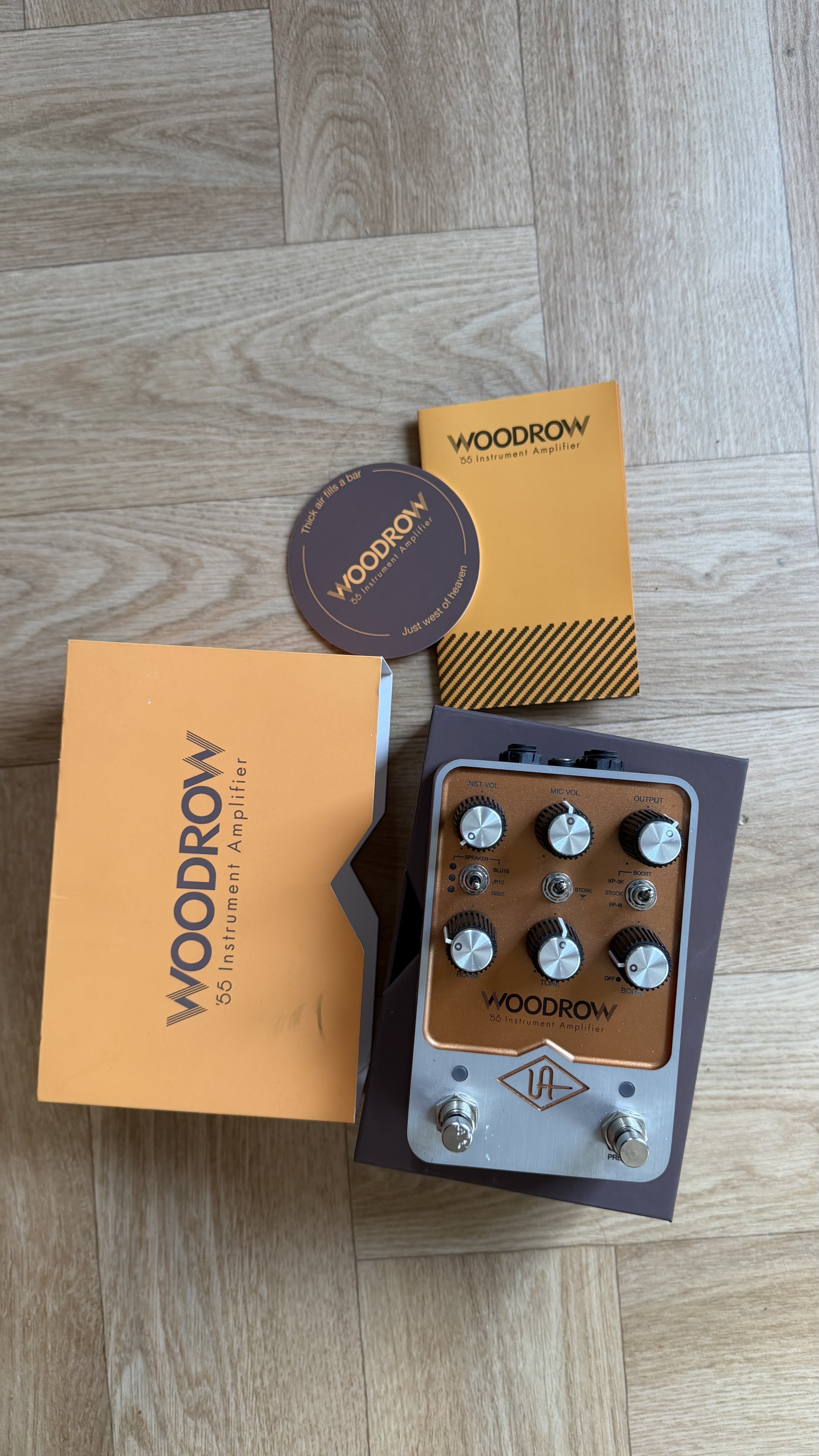 Universal Audio UAFX Woodrow ’55 – Simulation ampli guitare vintage